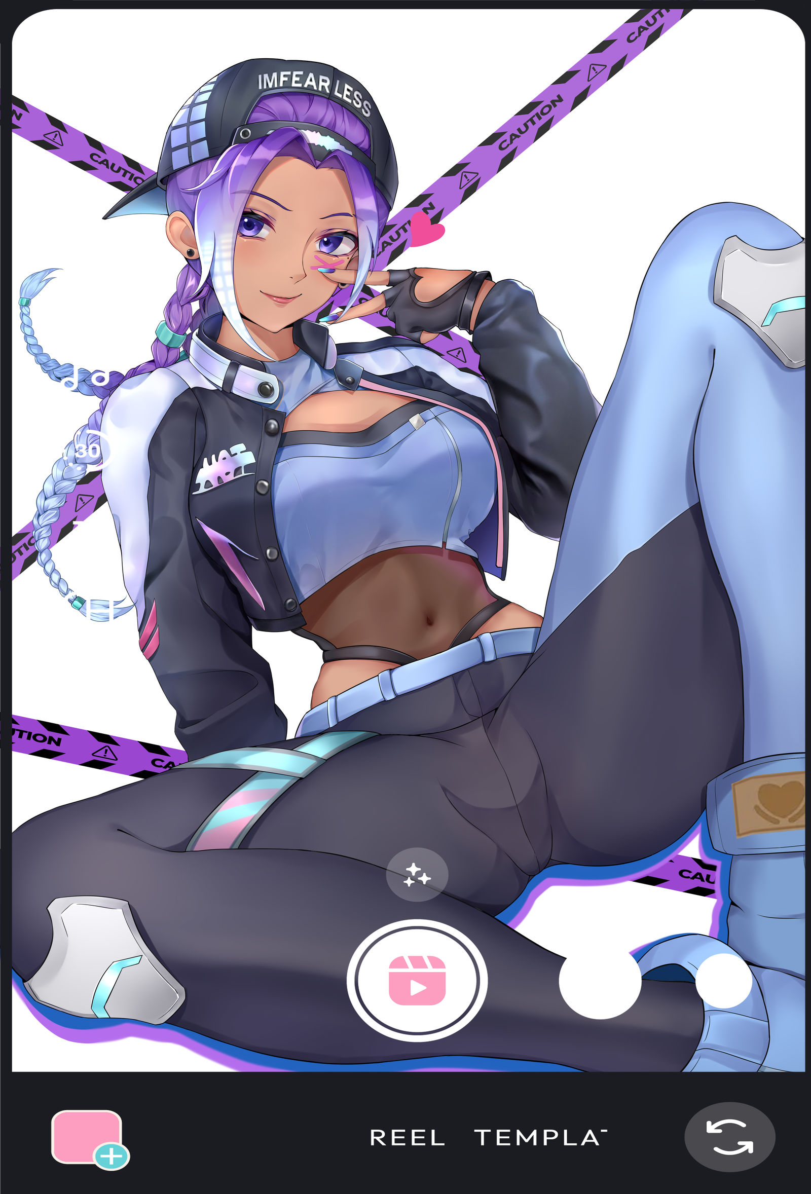 守望先锋 黑影头像同人高清图