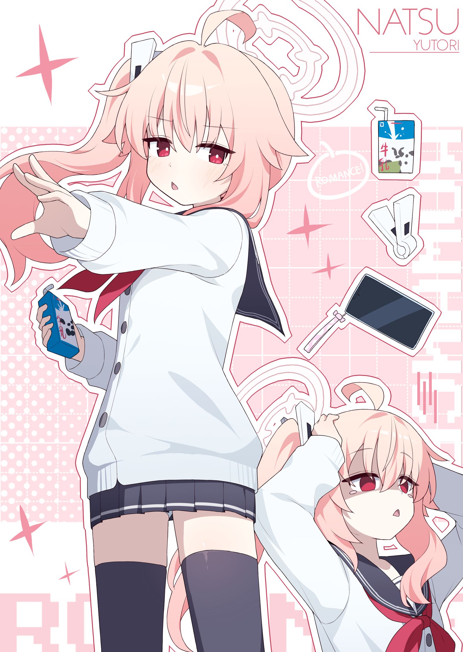 柚鳥ナツ-碧蓝档案女孩子