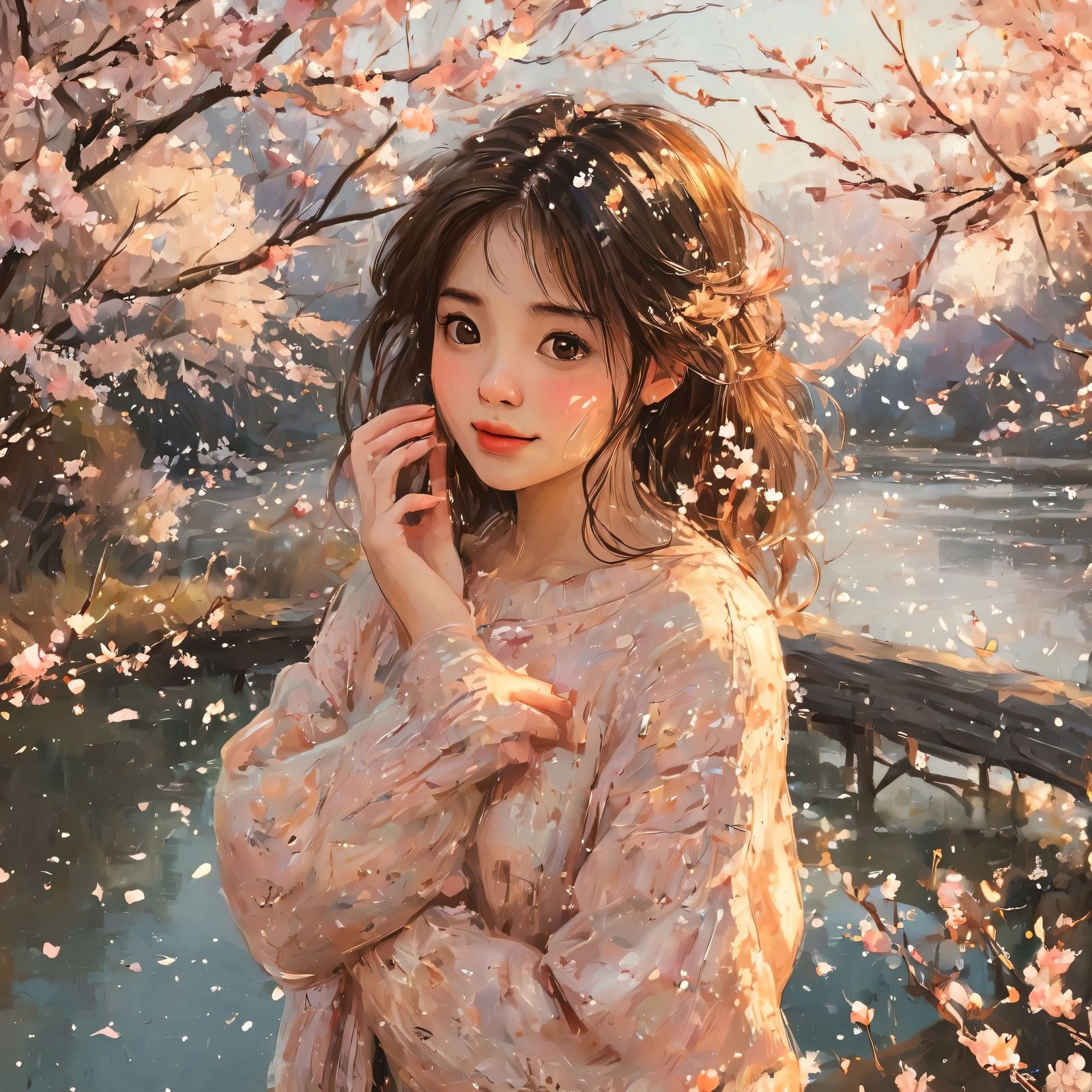 女孩头像同人高清图