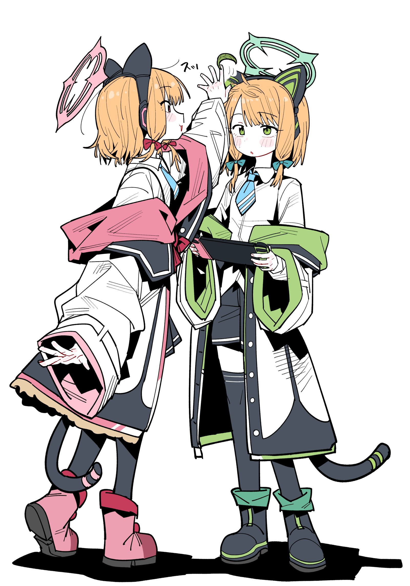 サイバ姉妹-碧蓝档案女孩子