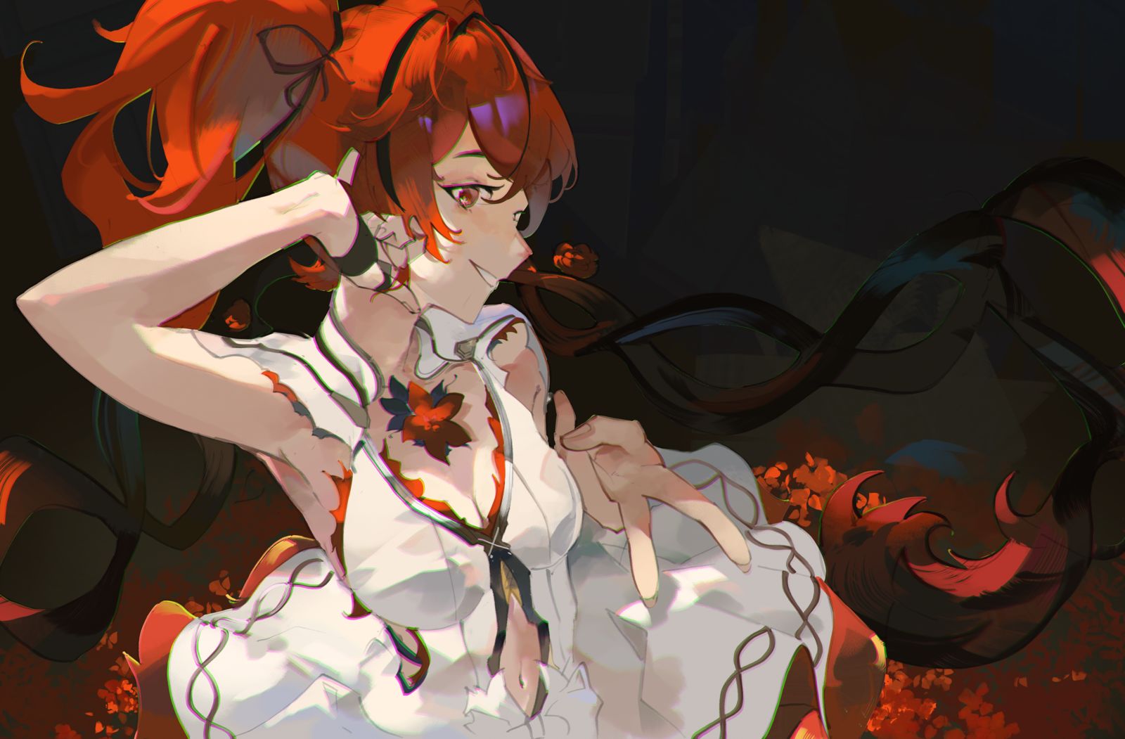 Here you are~插画图片壁纸