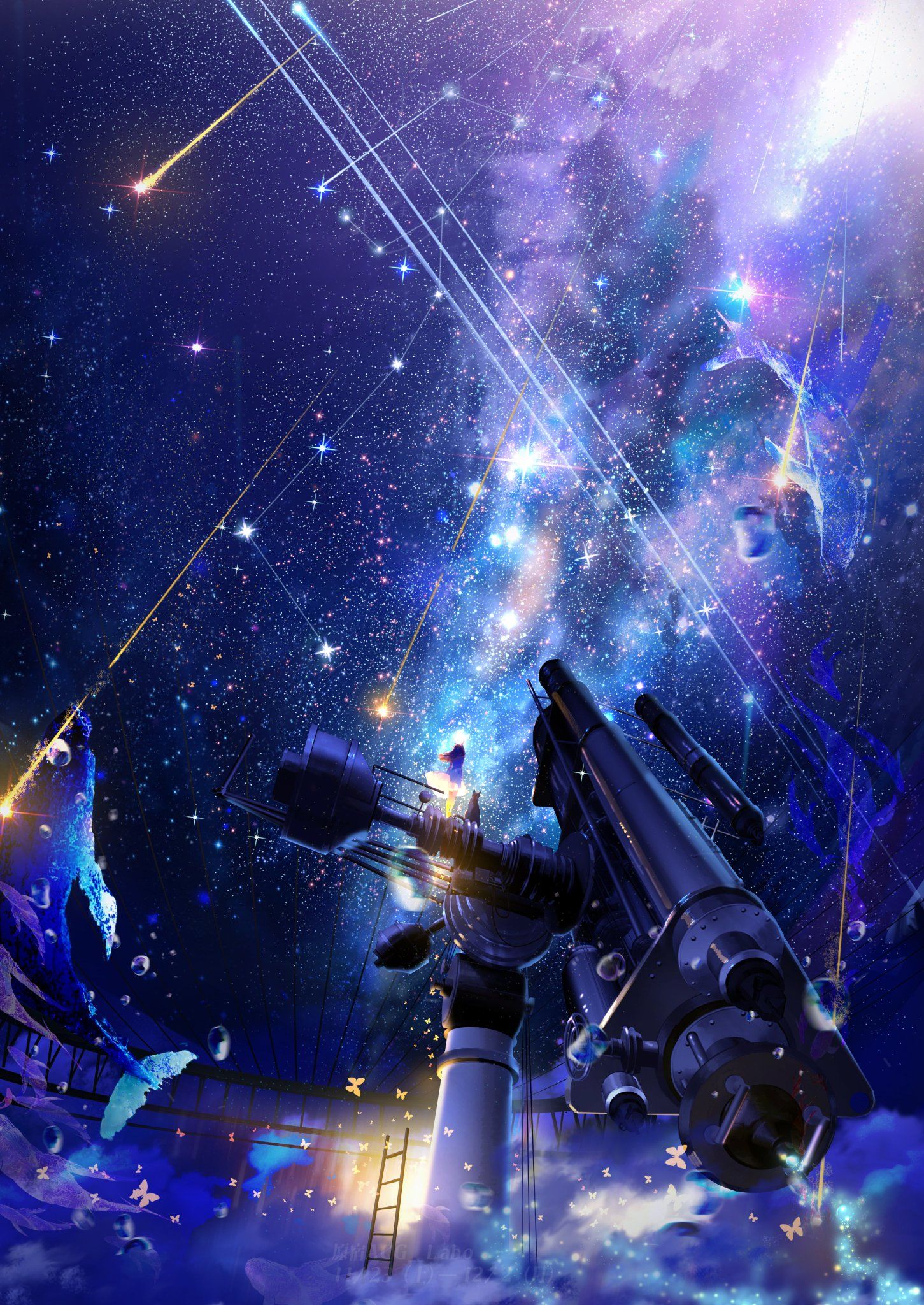 見上げればクジラ座流星头像同人高清图