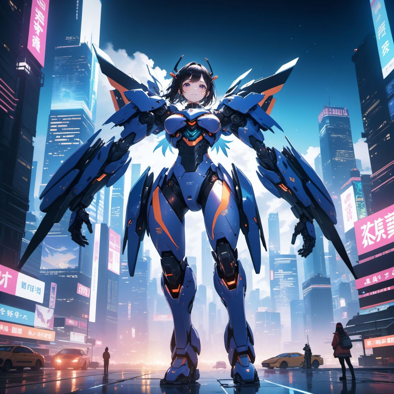 机甲少女头像同人高清图