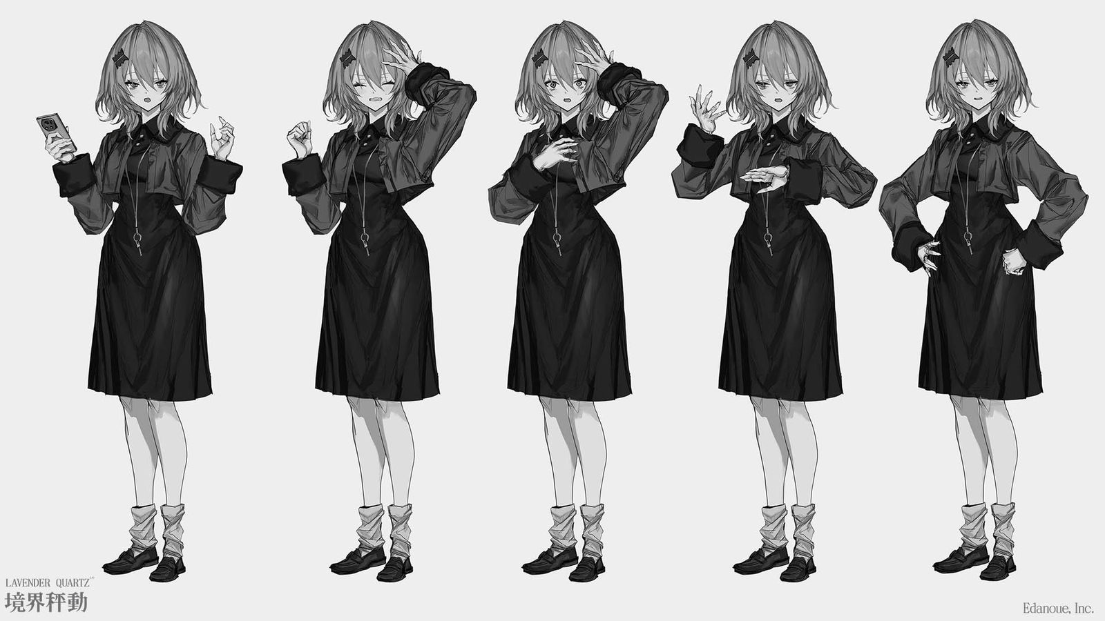 Lavender Quartz 境界秤動 イコヌ立ち絵插画图片壁纸