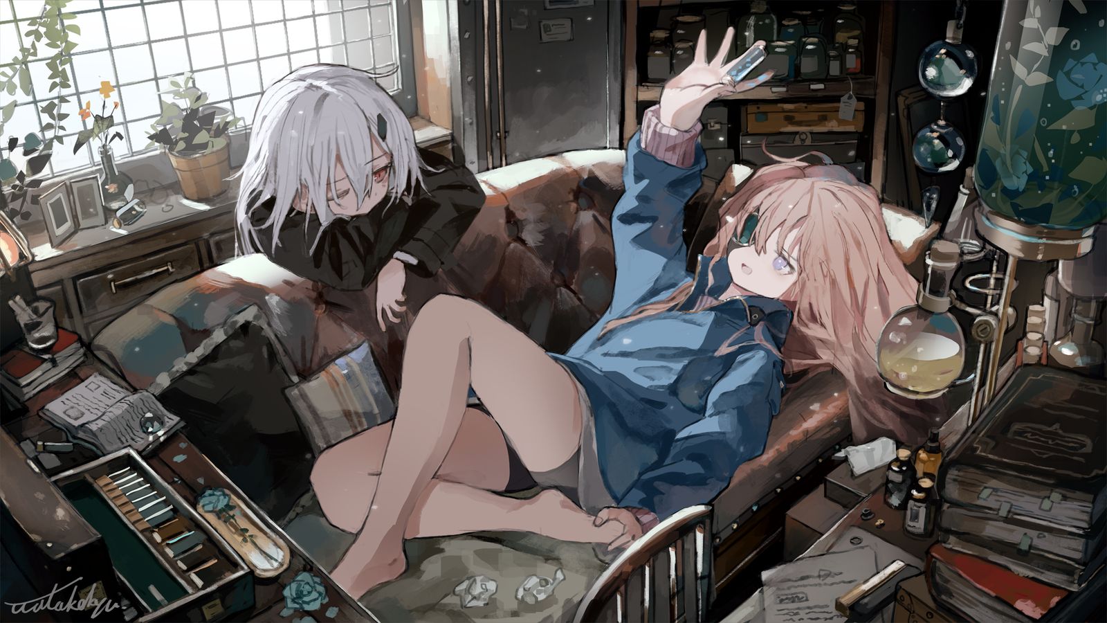 エントロジェシーの私室插画图片壁纸