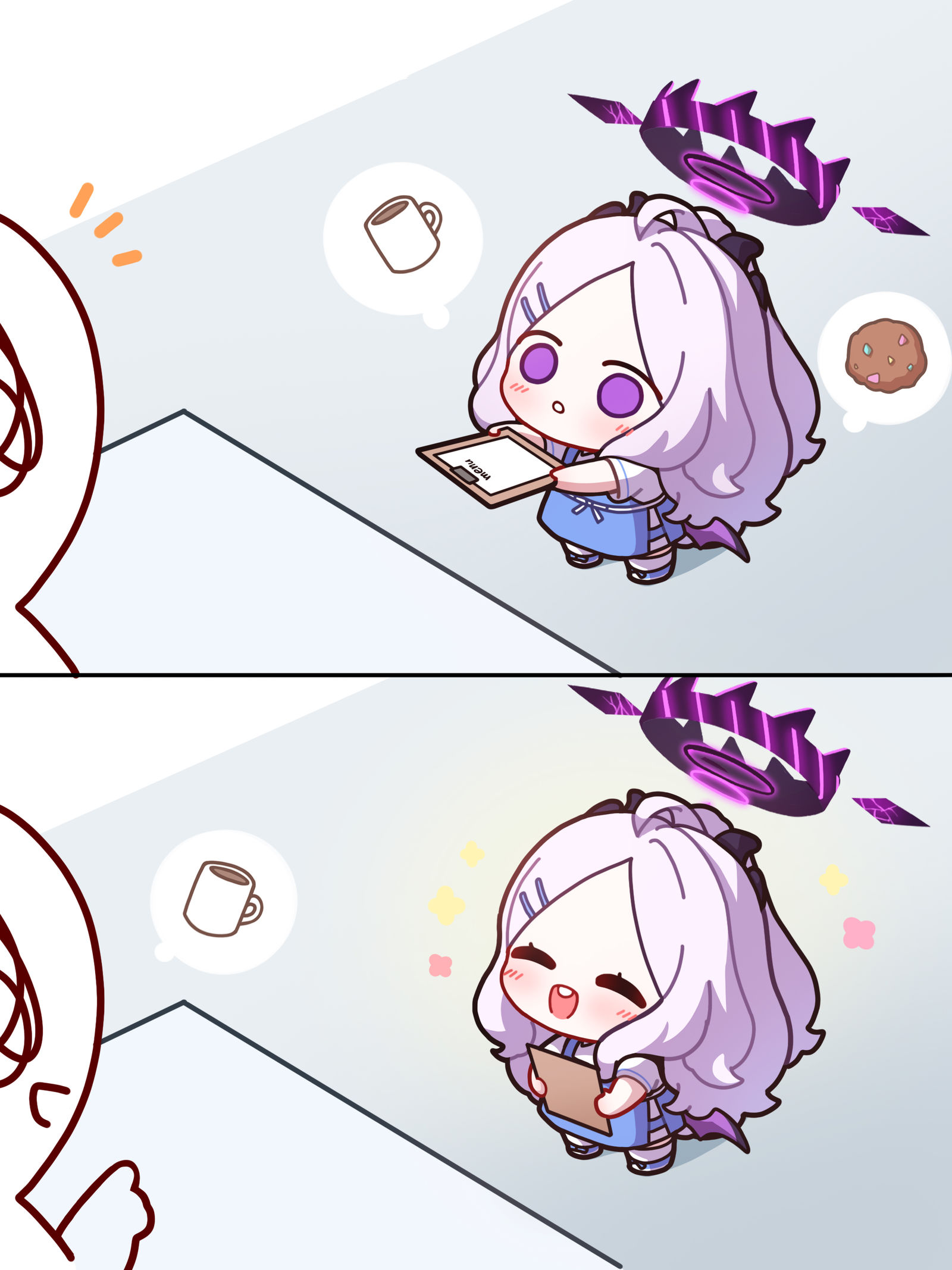 어떤걸로 드릴까요?