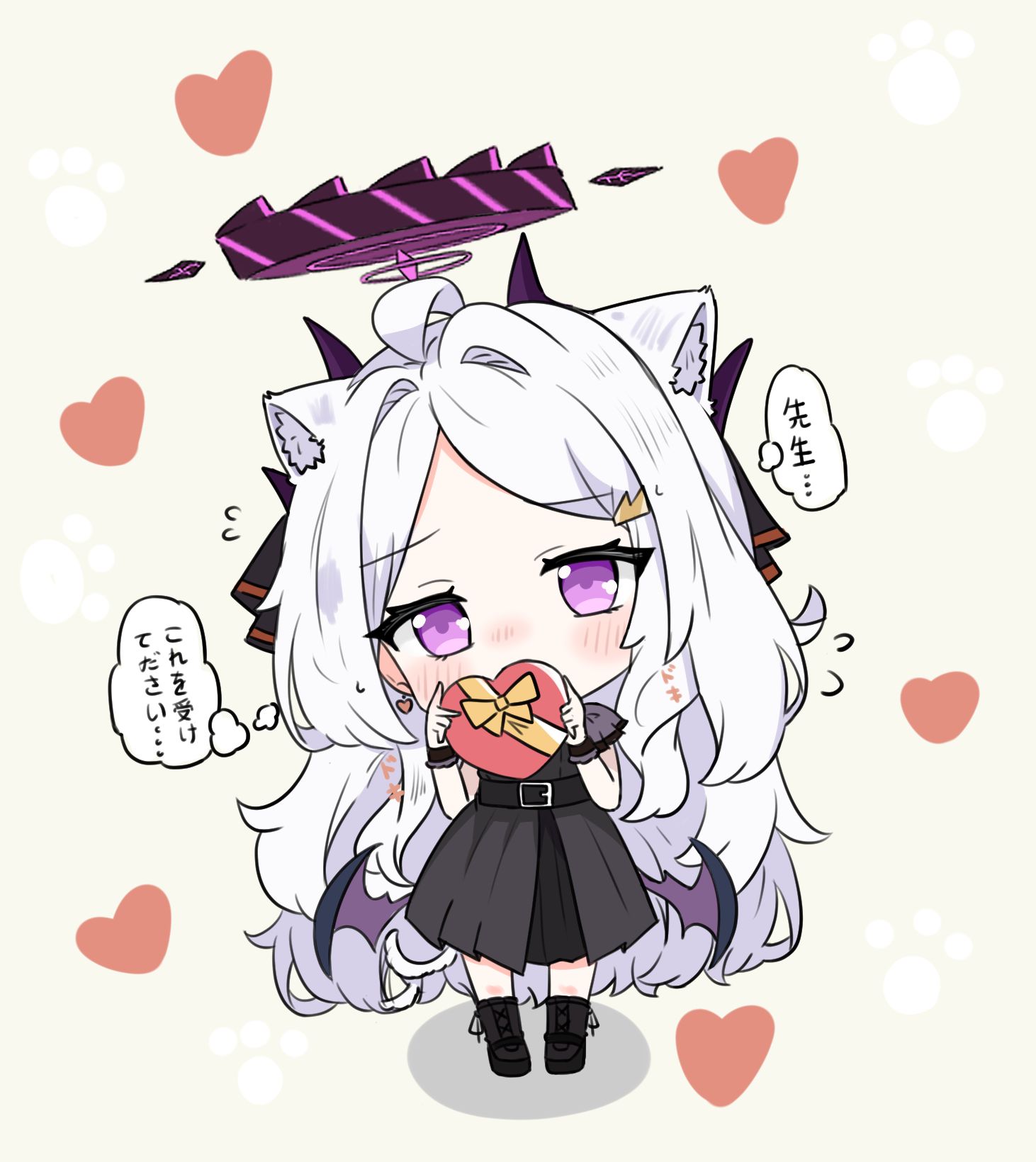 「先生、これはあなたに...」插画图片壁纸