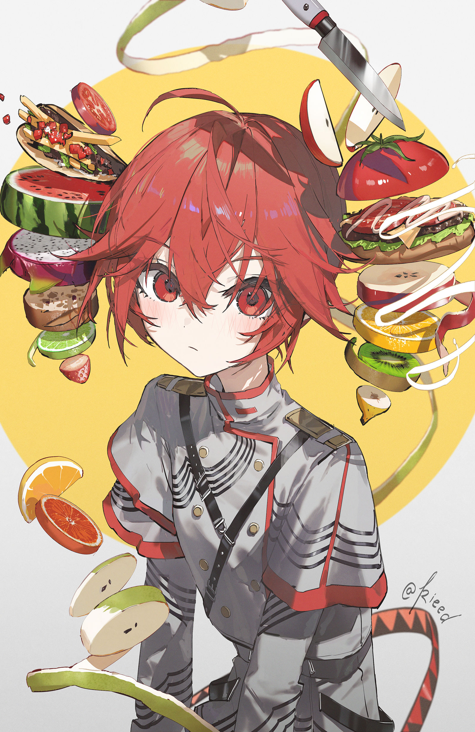 美食Teto插画图片壁纸