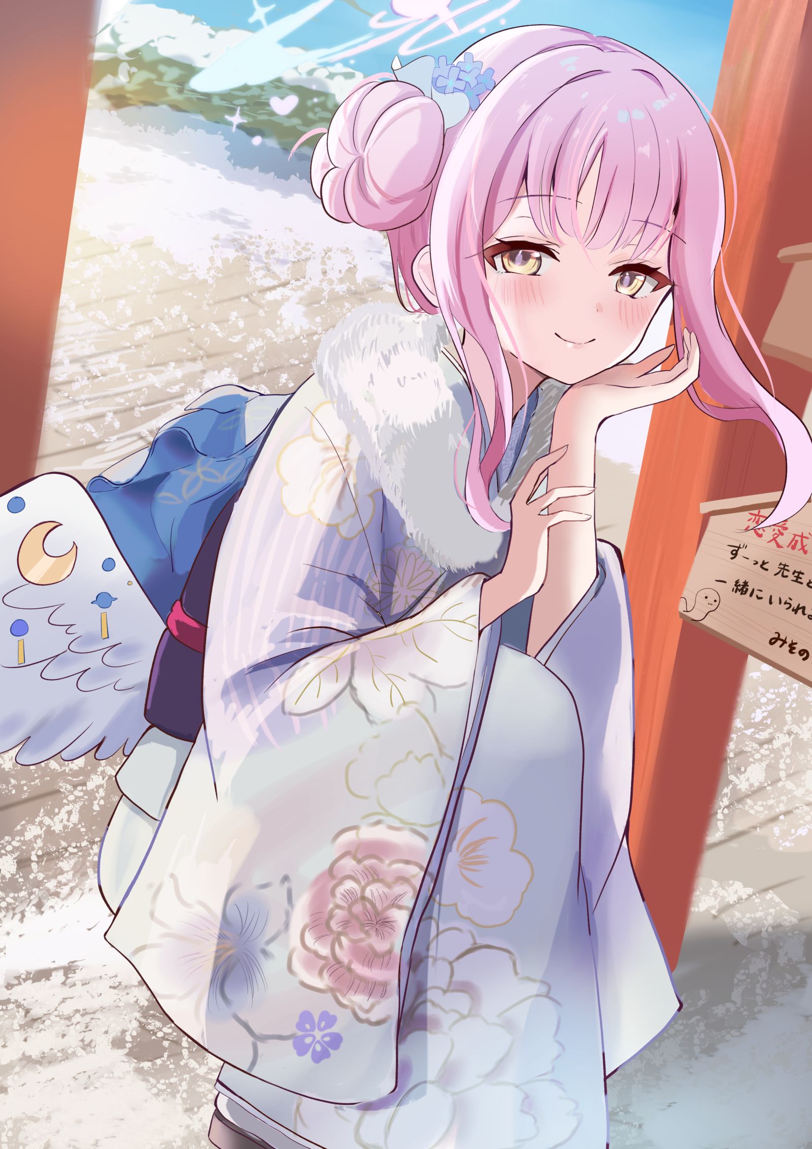 正月ミカ-pixivSnow2024碧蓝档案