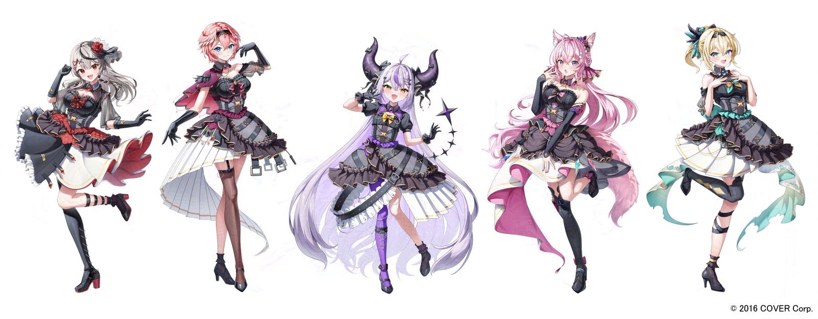 セブンイレブン×SSholoX　書き下ろしドレス衣装头像同人高清图