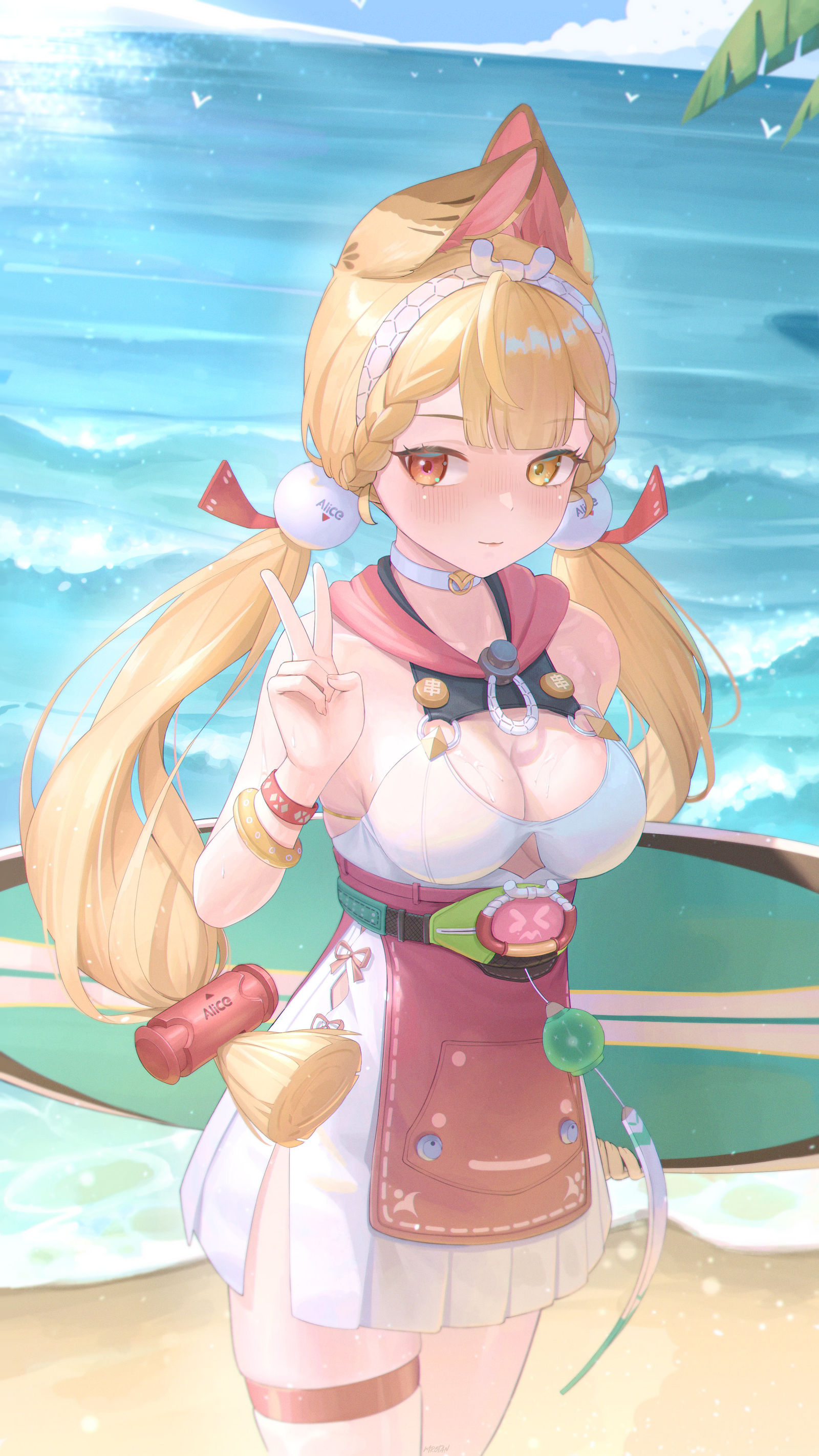 爱丽丝-冲浪-绝区零爱丽丝泳装