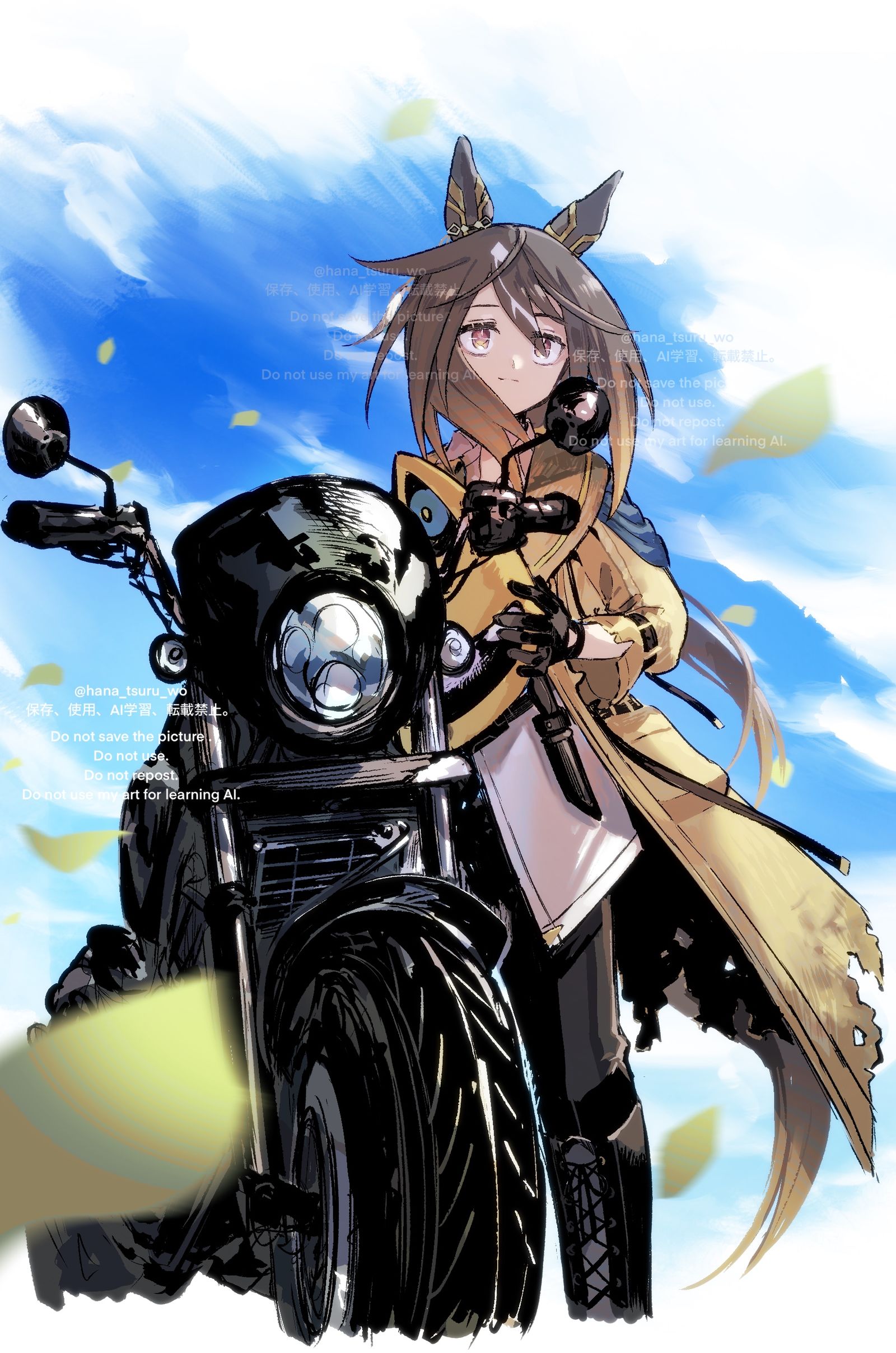 【ウマ娘】ステイゴールド插画图片壁纸