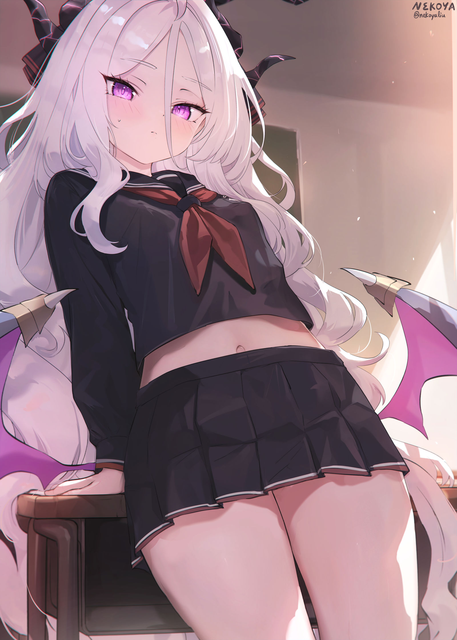 ヒナ(セーラー服)#4插画图片壁纸