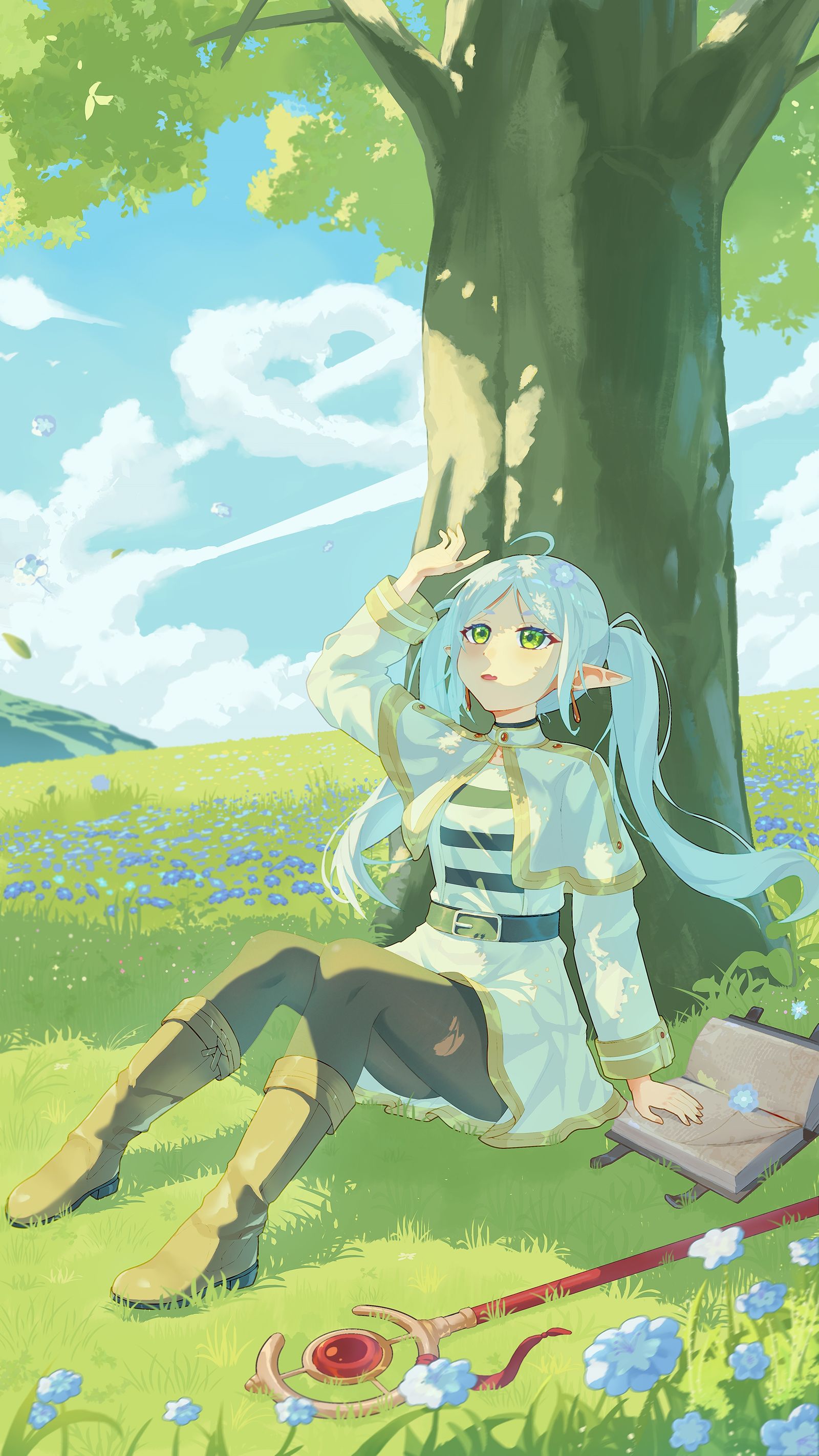 芙莉莲插画图片壁纸