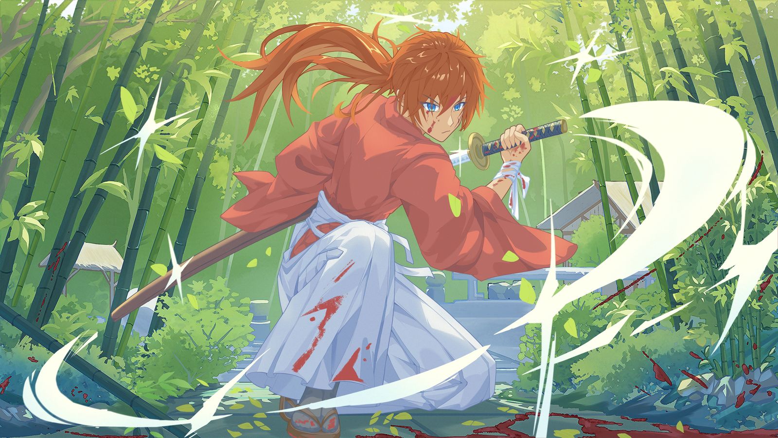 绯村剑心插画图片壁纸