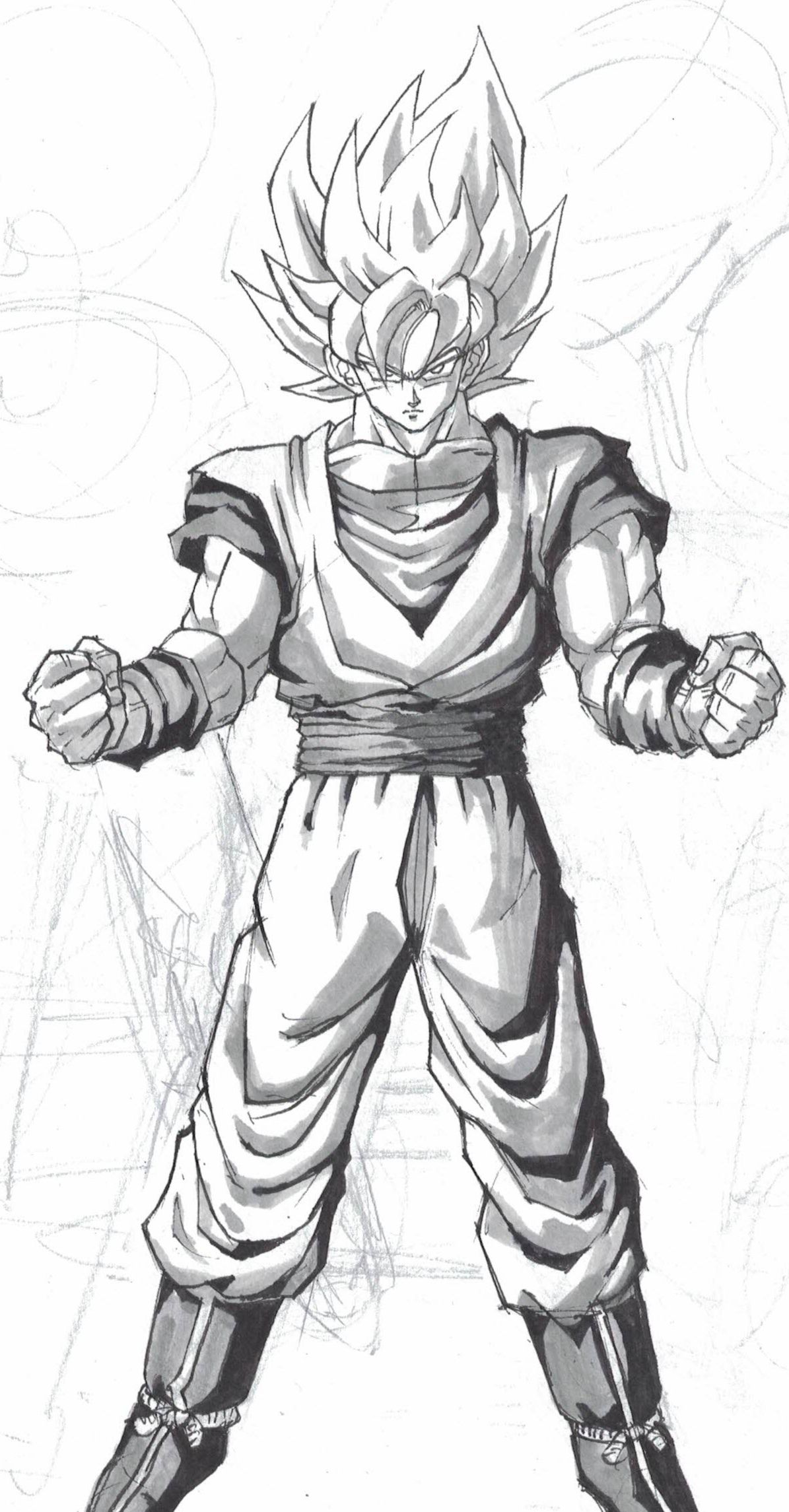 摸个孙悟空-七龙珠超级赛亚人