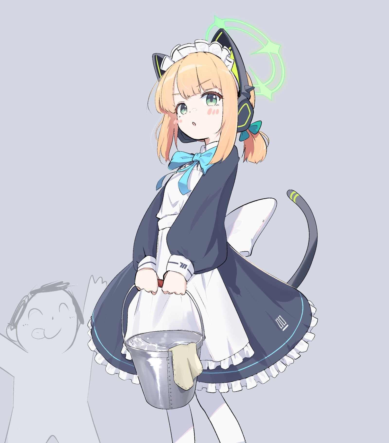 才羽ミドリ插画图片壁纸