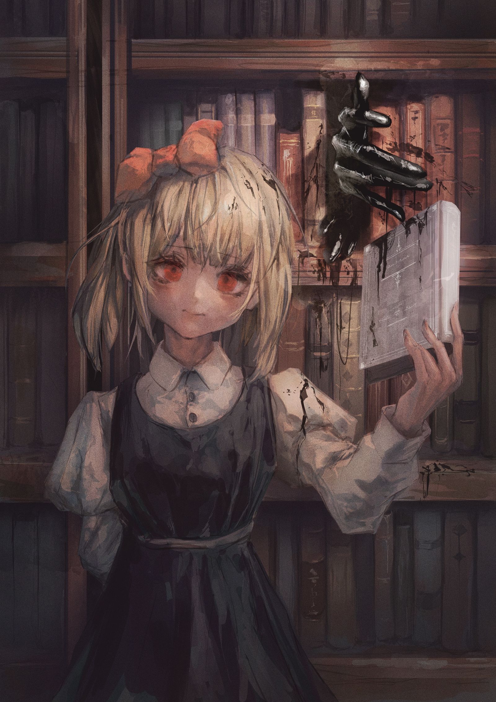 魔法の本棚-女孩子厚涂