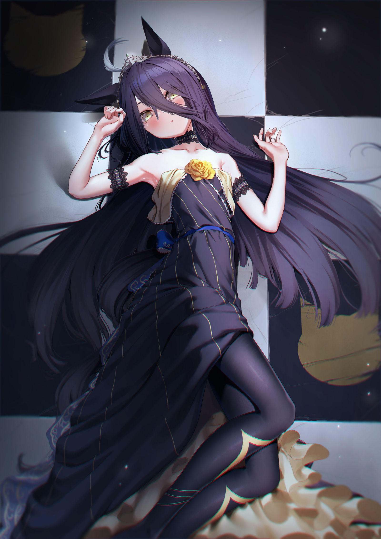 漆黒の花嫁头像同人高清图