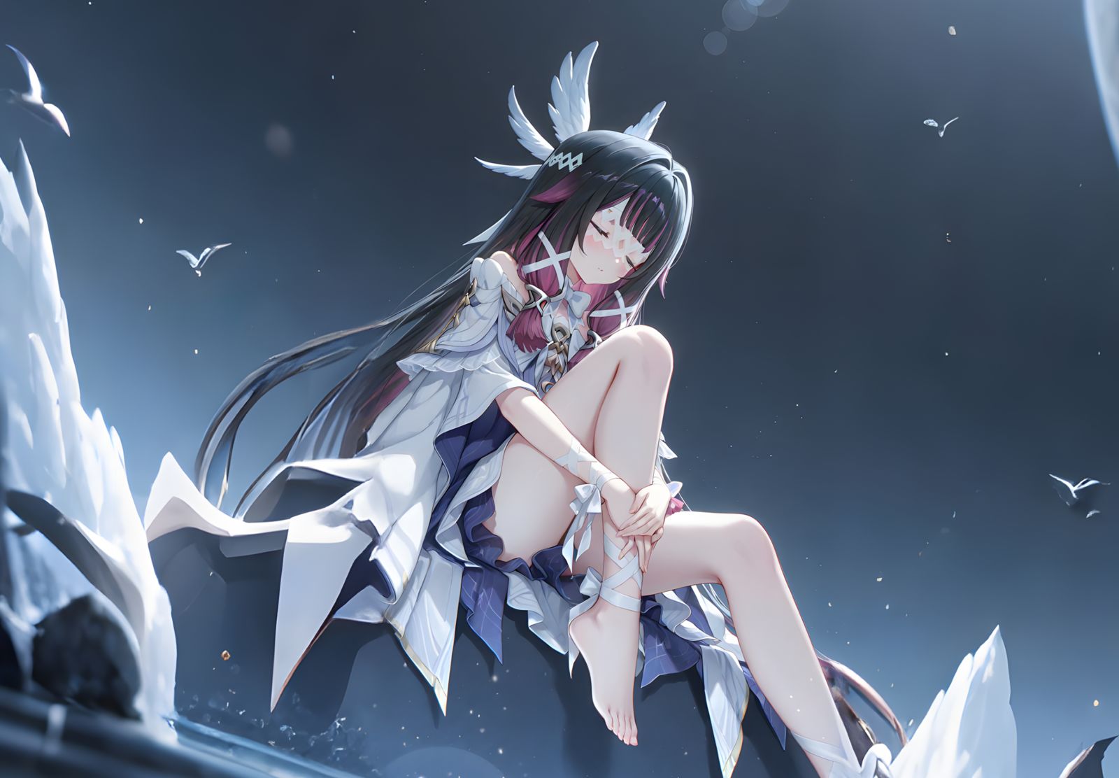 我推的少女插画图片壁纸