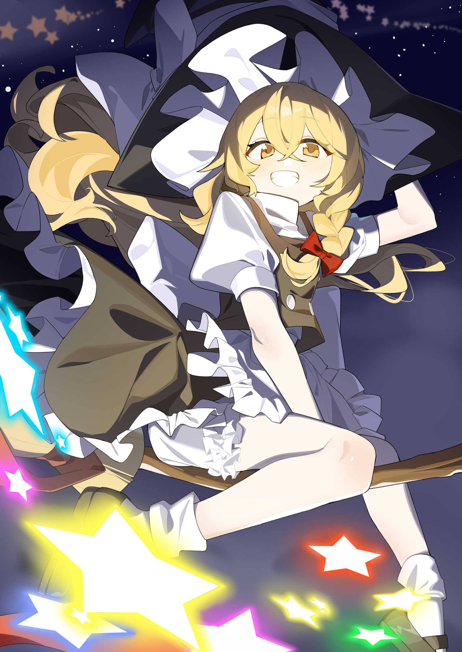 霧雨魔理沙插画图片壁纸