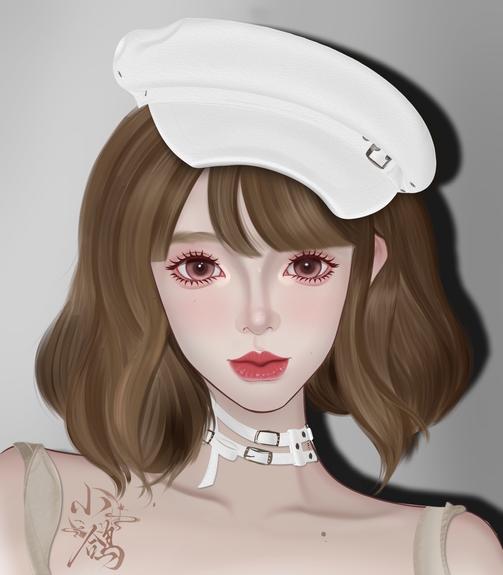 半厚涂头像-手绘头像头像约稿