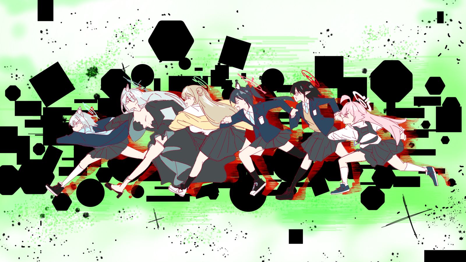 目の前をぶちぬくアビドス