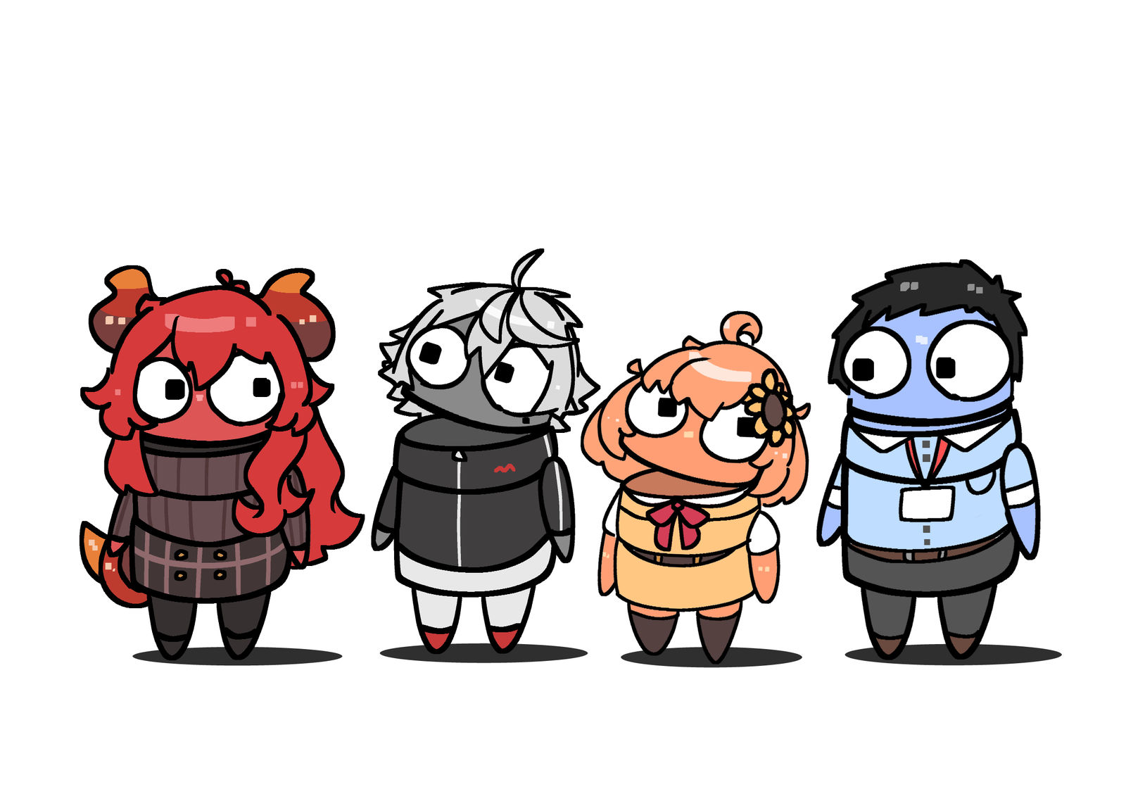 にじさんじラクガキ詰め插画图片壁纸