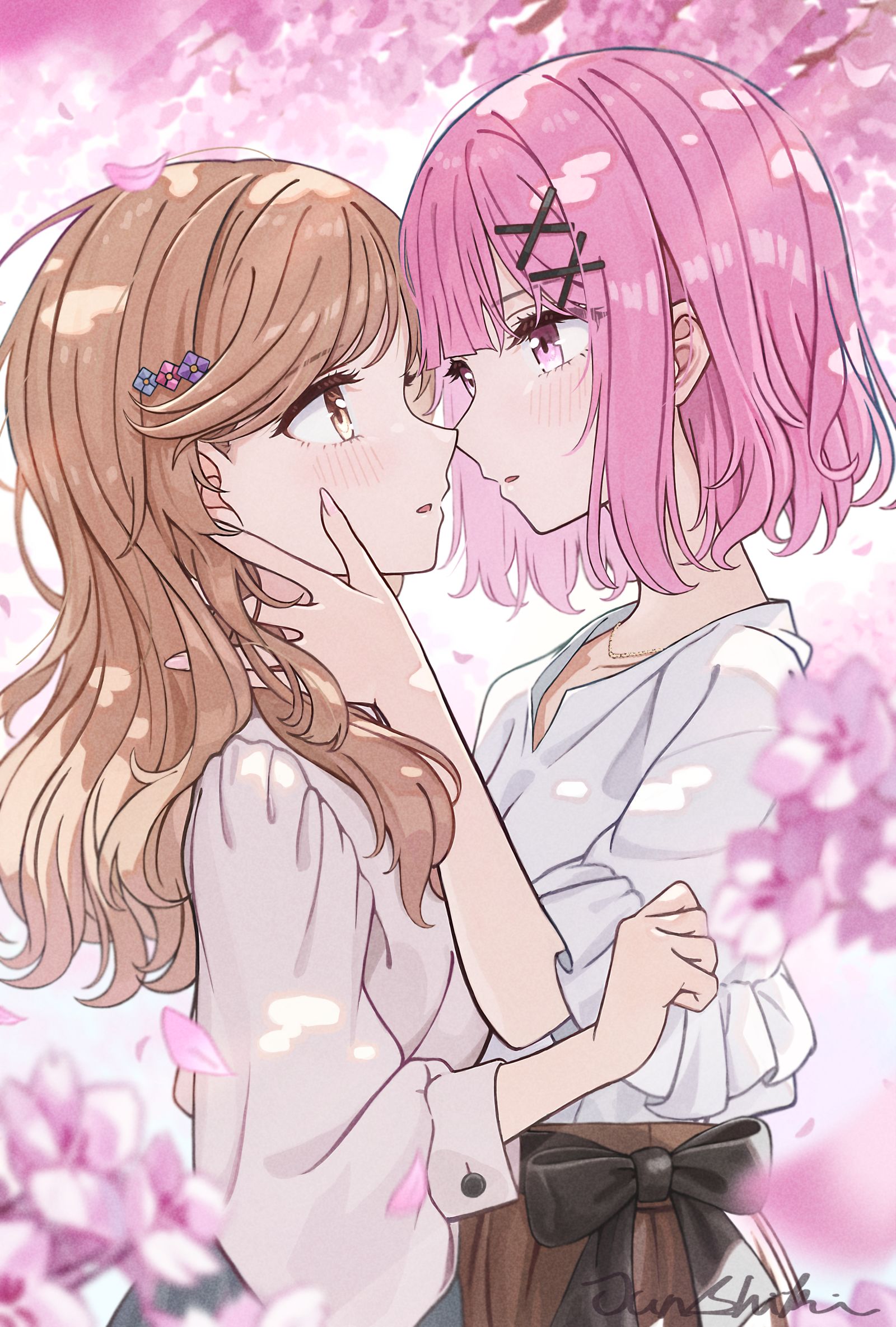 桜插画图片壁纸