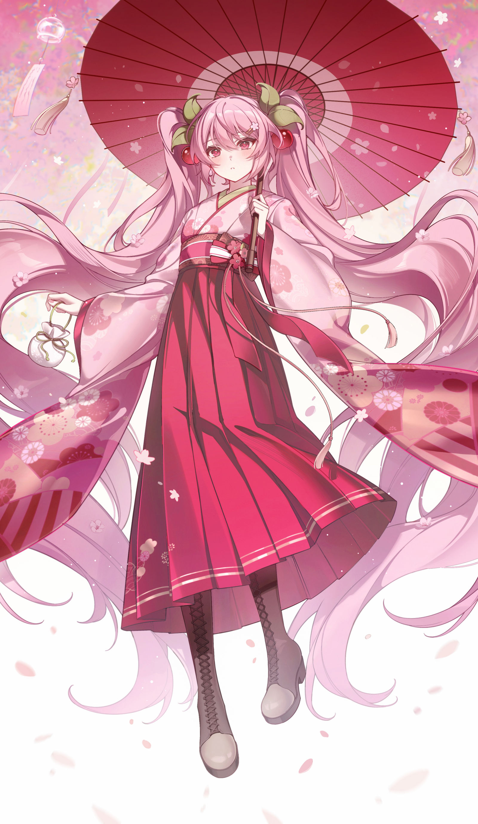 桜ノ雨插画图片壁纸