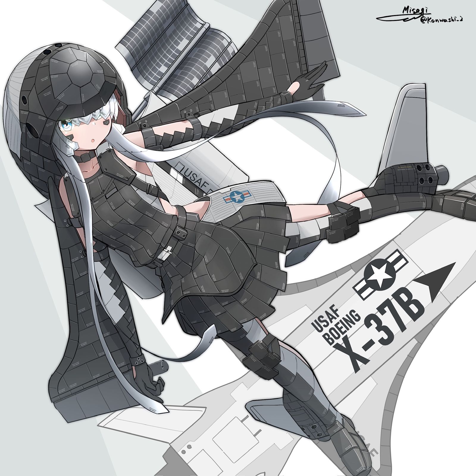 X-37B-机娘机娘美少女