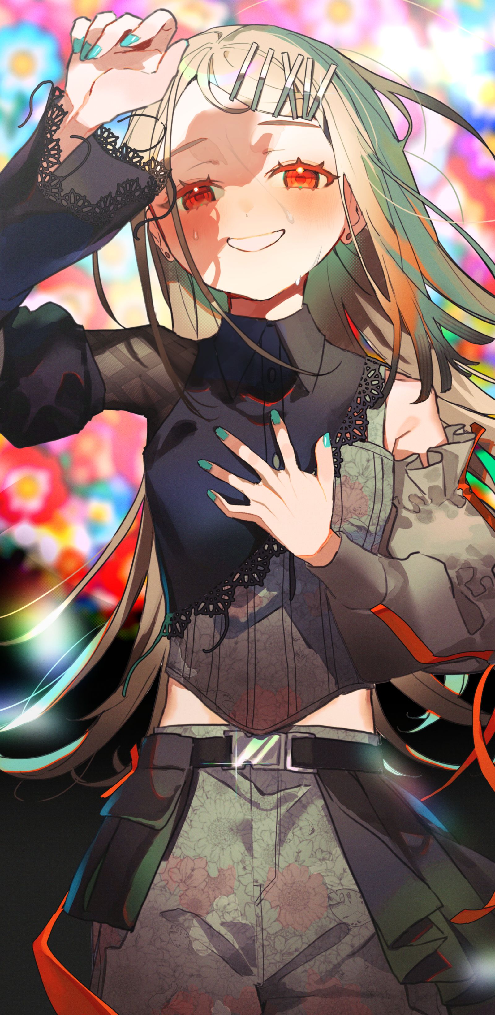 わたしだけのコントラスト插画图片壁纸