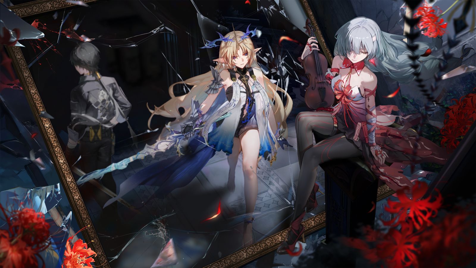 弗洛洛插画图片壁纸