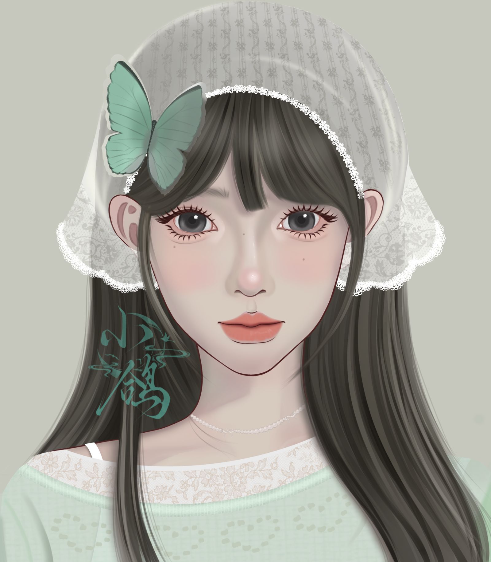 半厚涂头像-手绘头像头像约稿