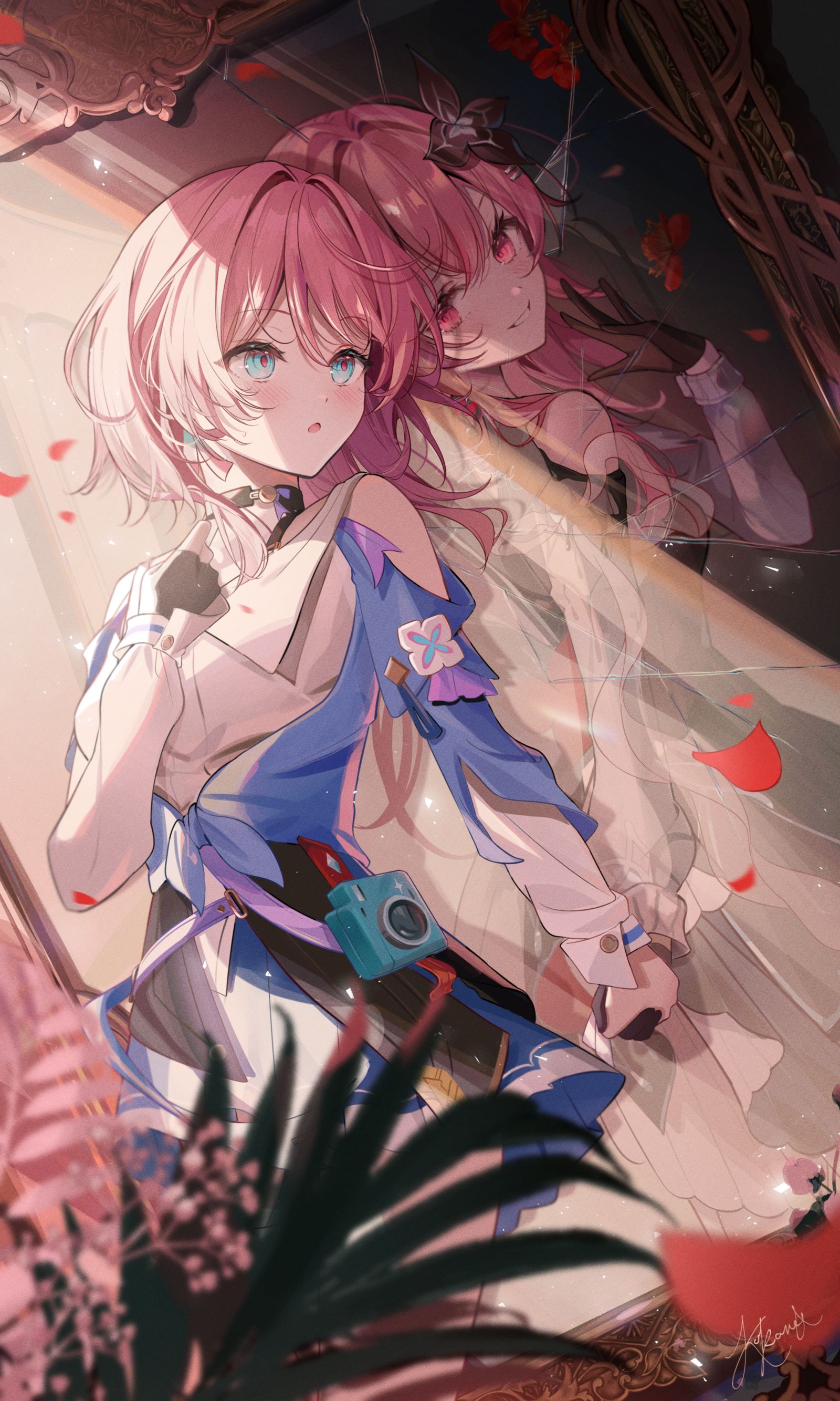 Reflection~  插画图片壁纸