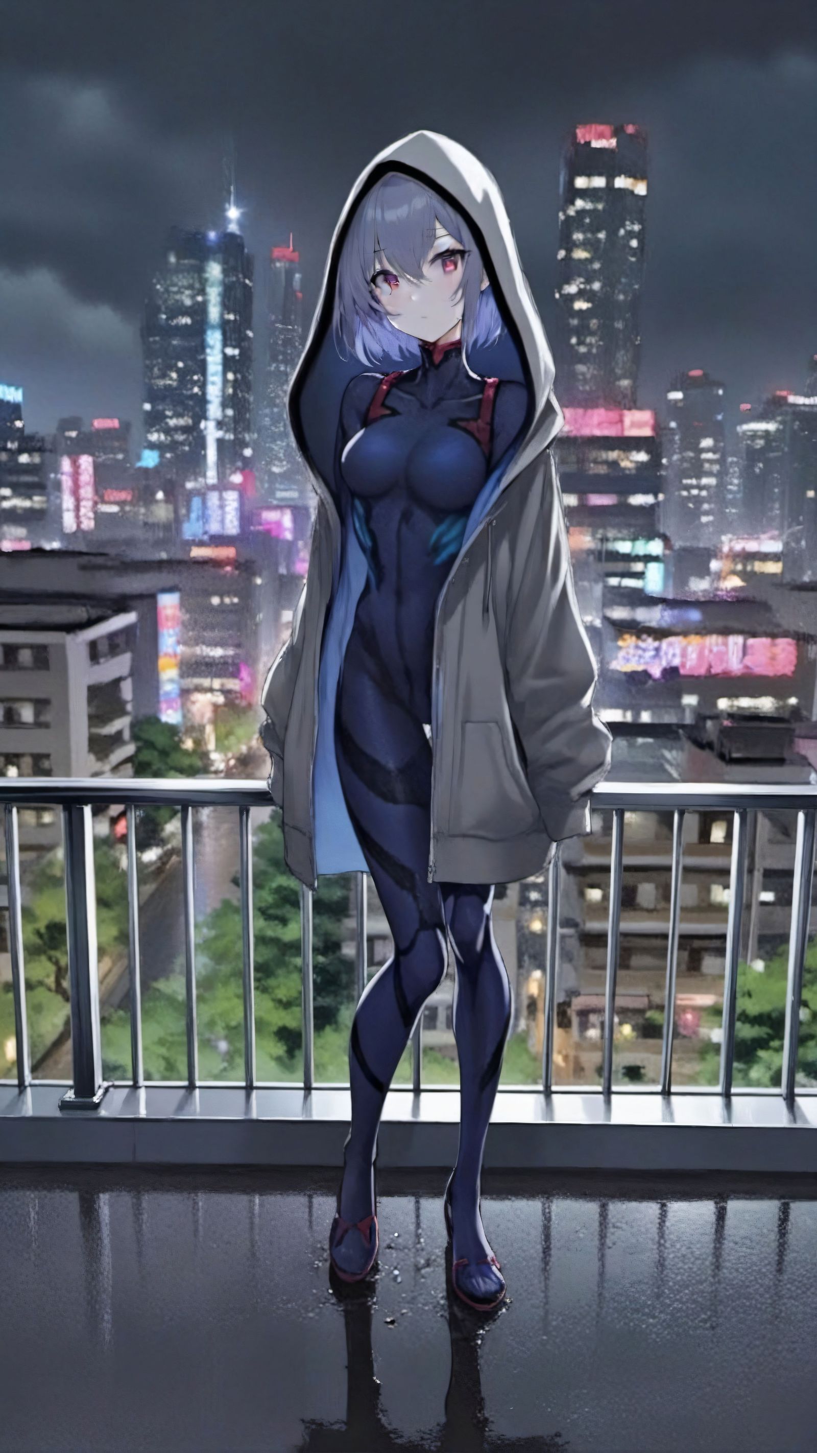 带着兜帽的零头像同人高清图