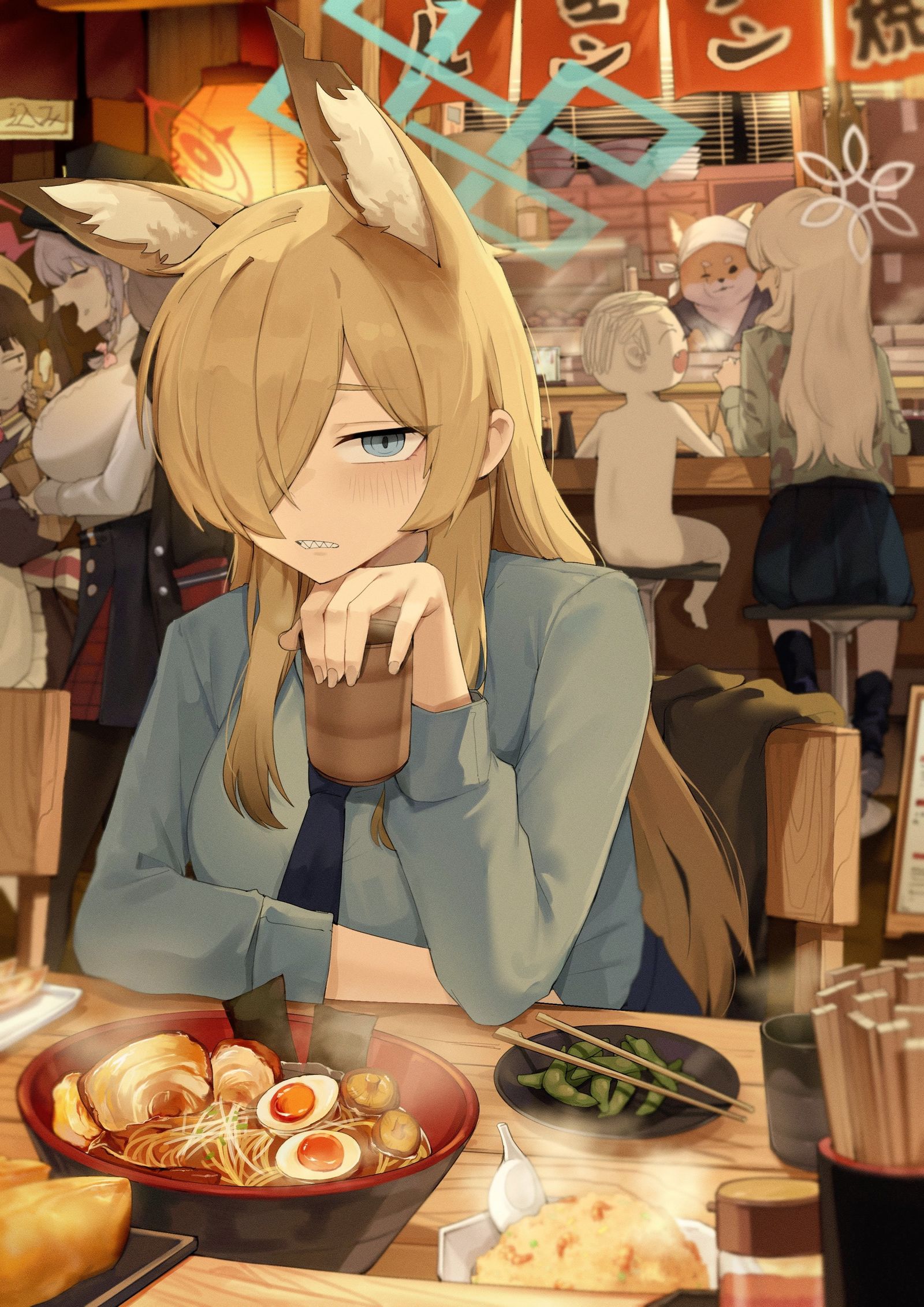 飲み会-碧蓝档案블루아카이브