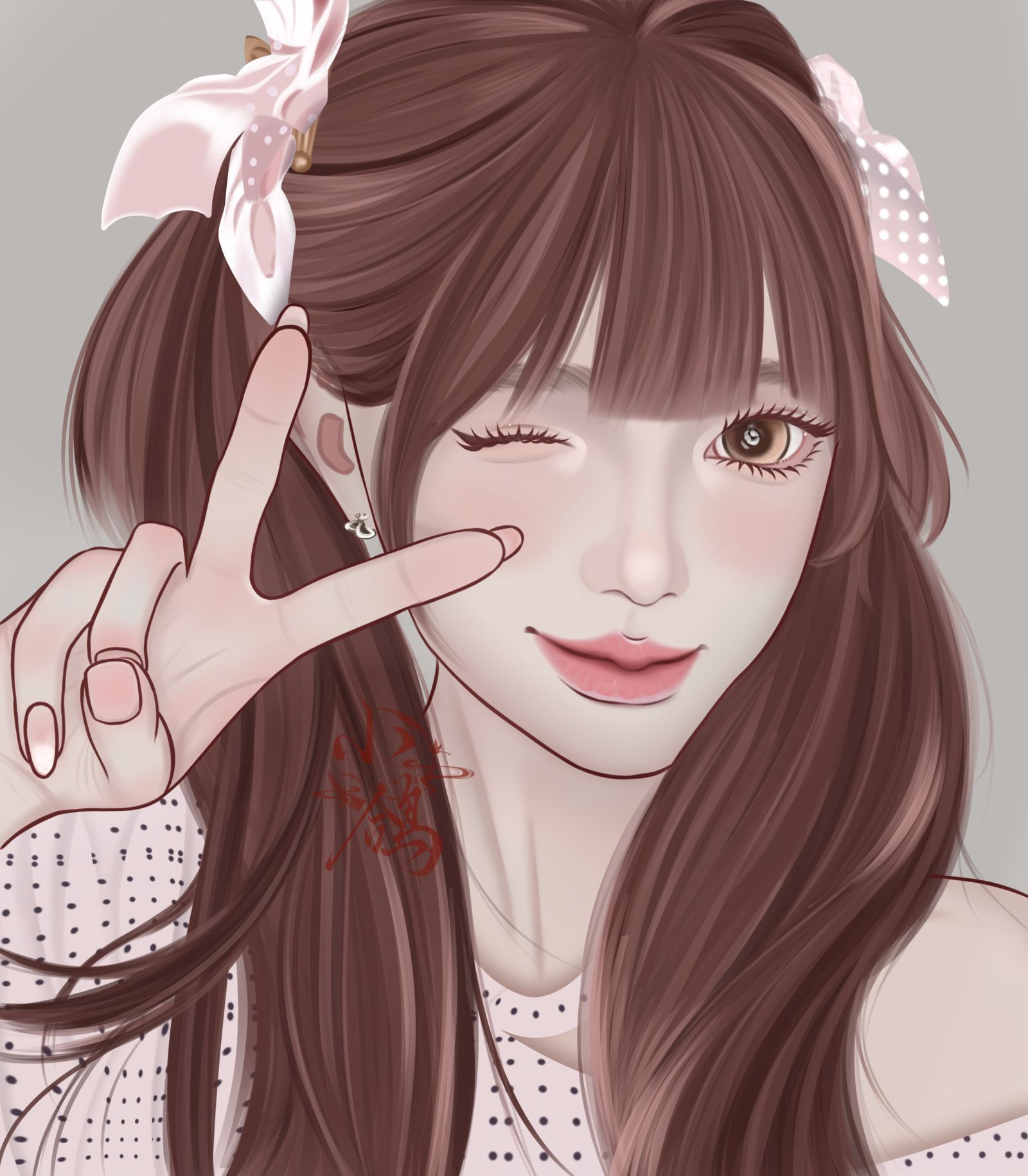 半厚涂头像-手绘头像头像约稿