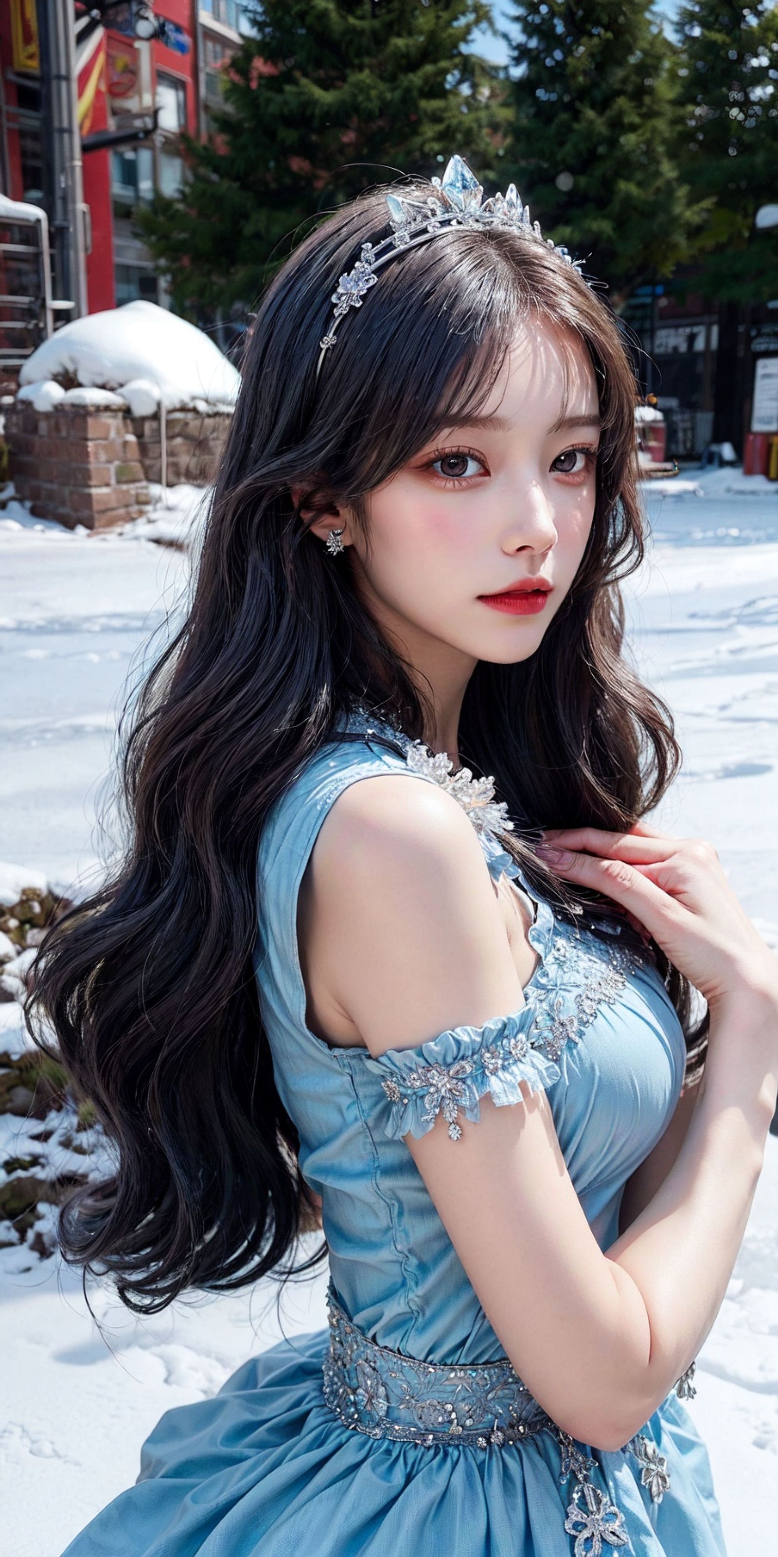 写实甜妹头像同人高清图