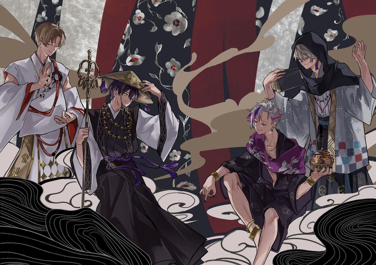 布袋尊头像同人高清图