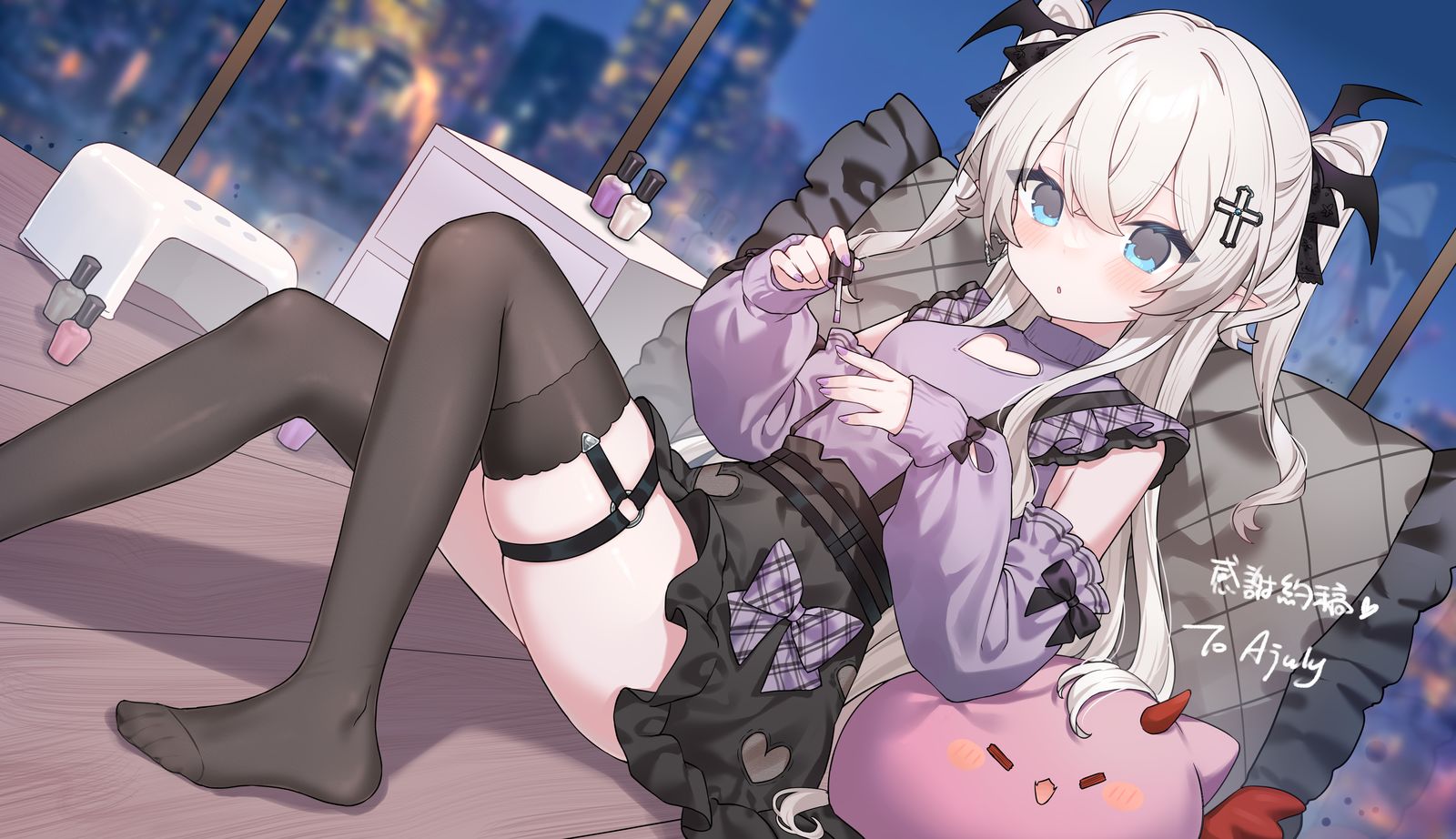 Ajuly-女孩子脚趾