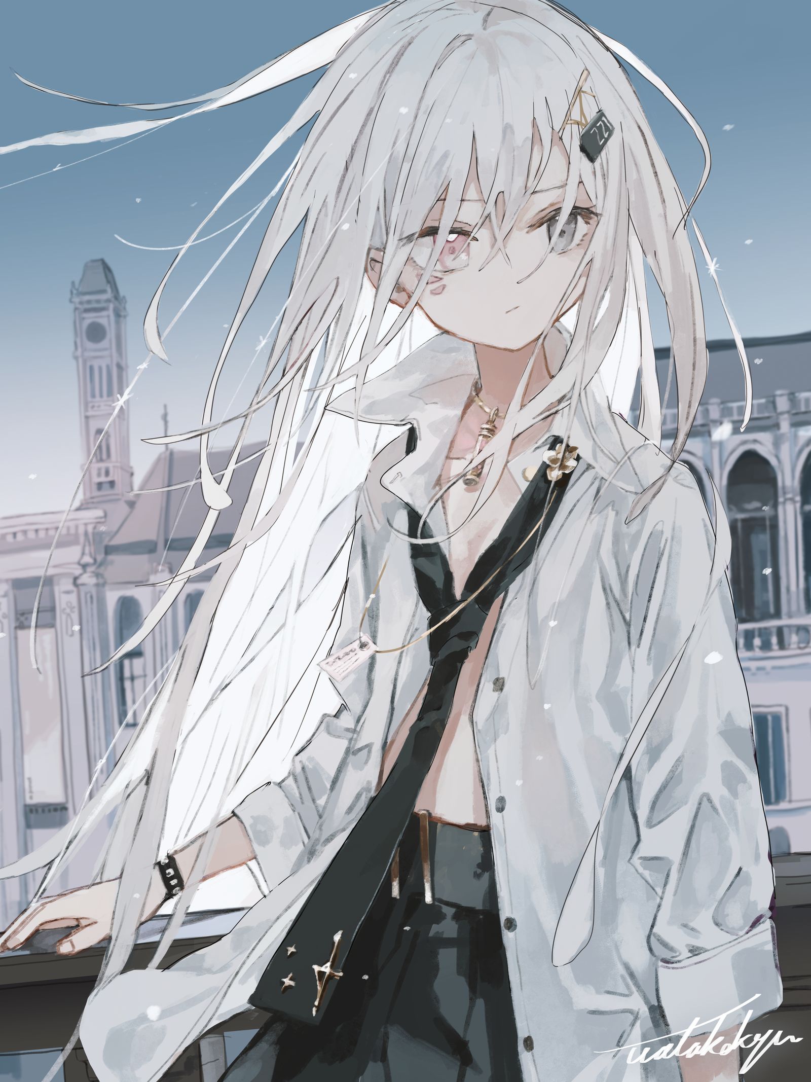 朝涼插画图片壁纸