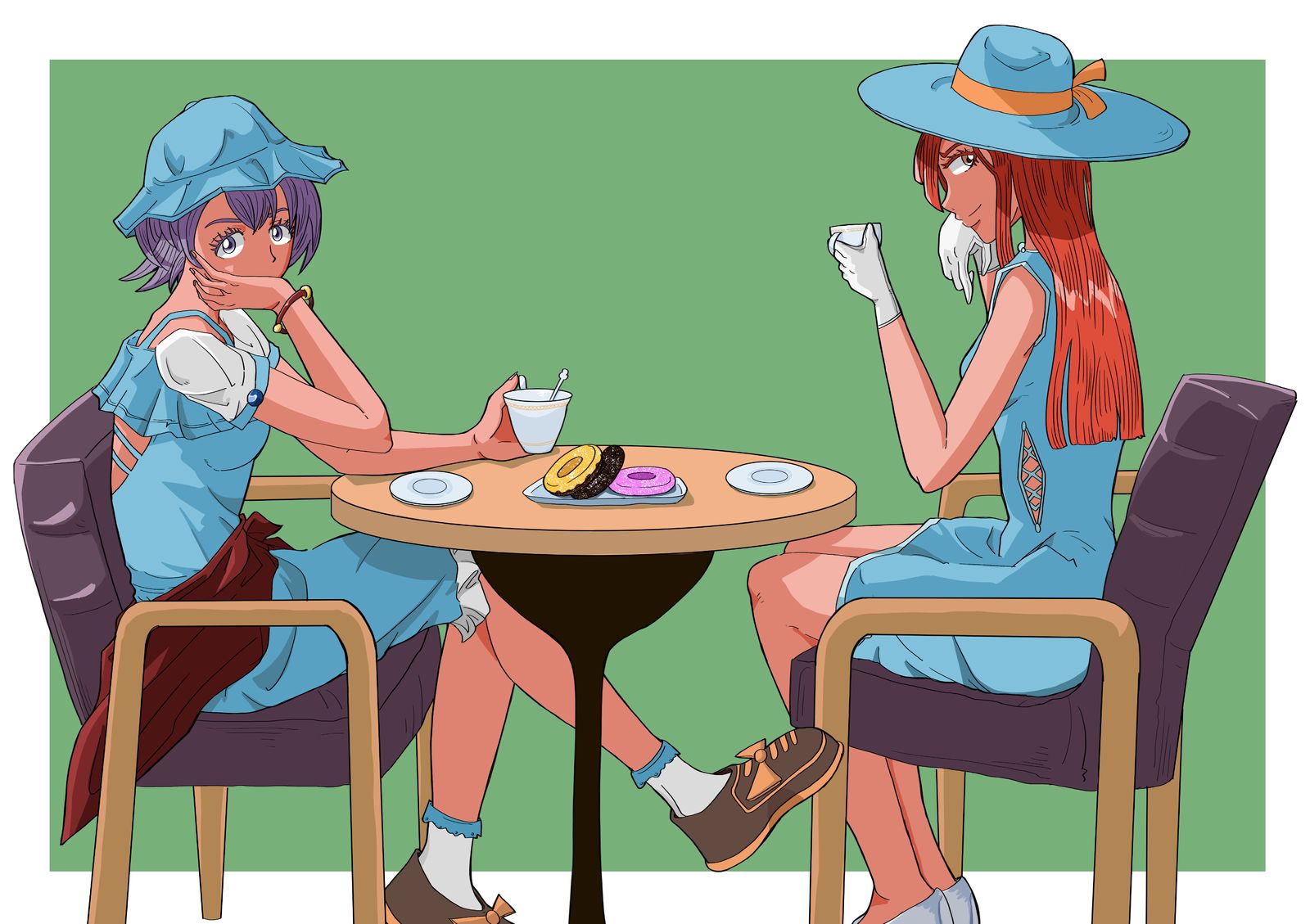 练习上色52插画图片壁纸