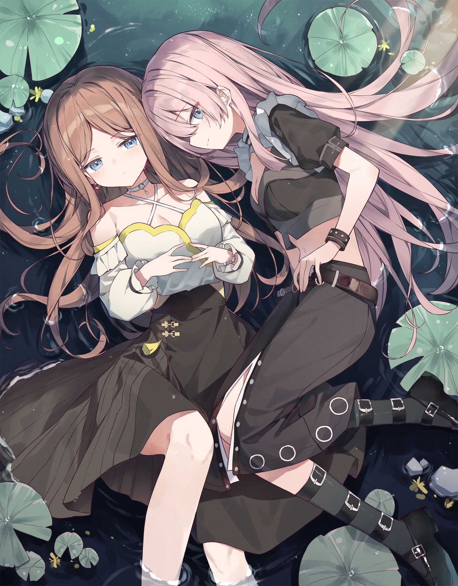 雨止め前の夜明け插画图片壁纸