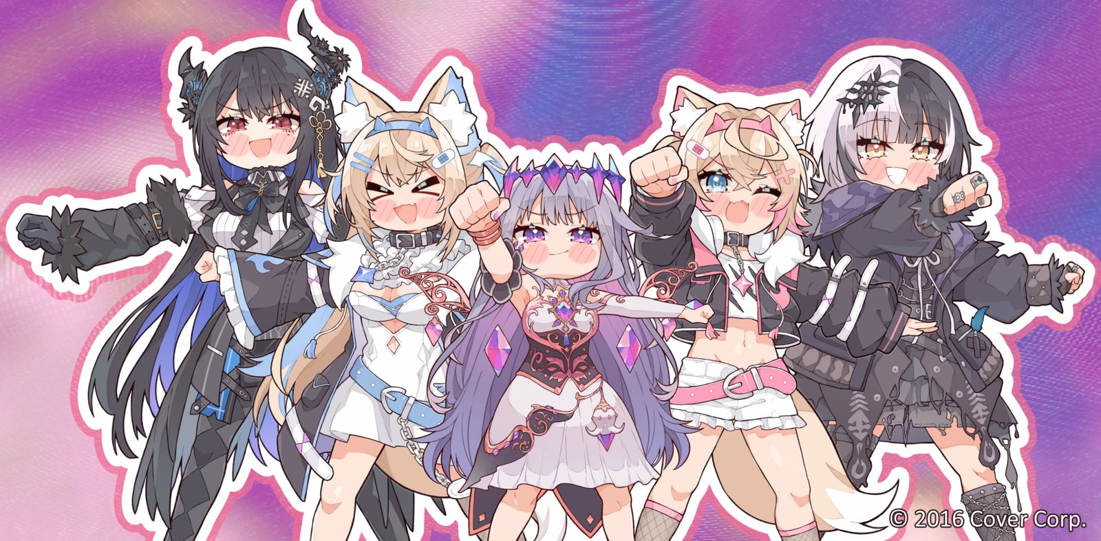 HAPPY 2ND ANNIVERSARY!插画图片壁纸