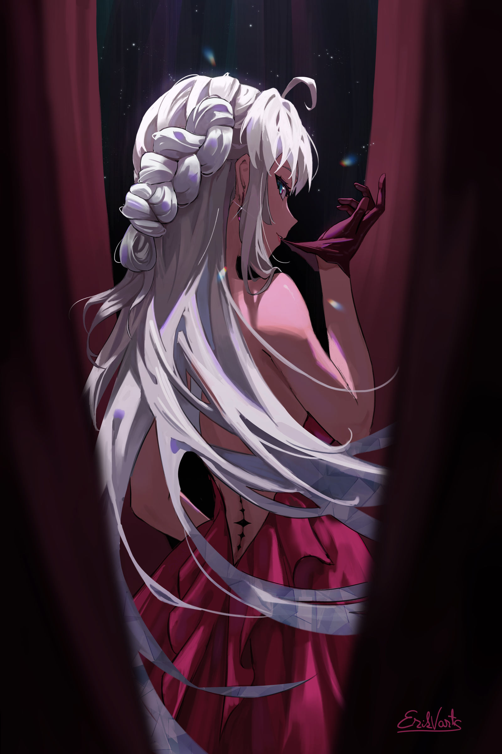 Carlotta ready for the ball