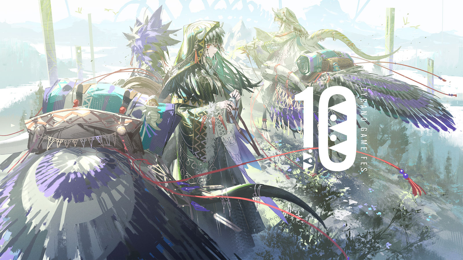 ティラノゲームフェス10插画图片壁纸