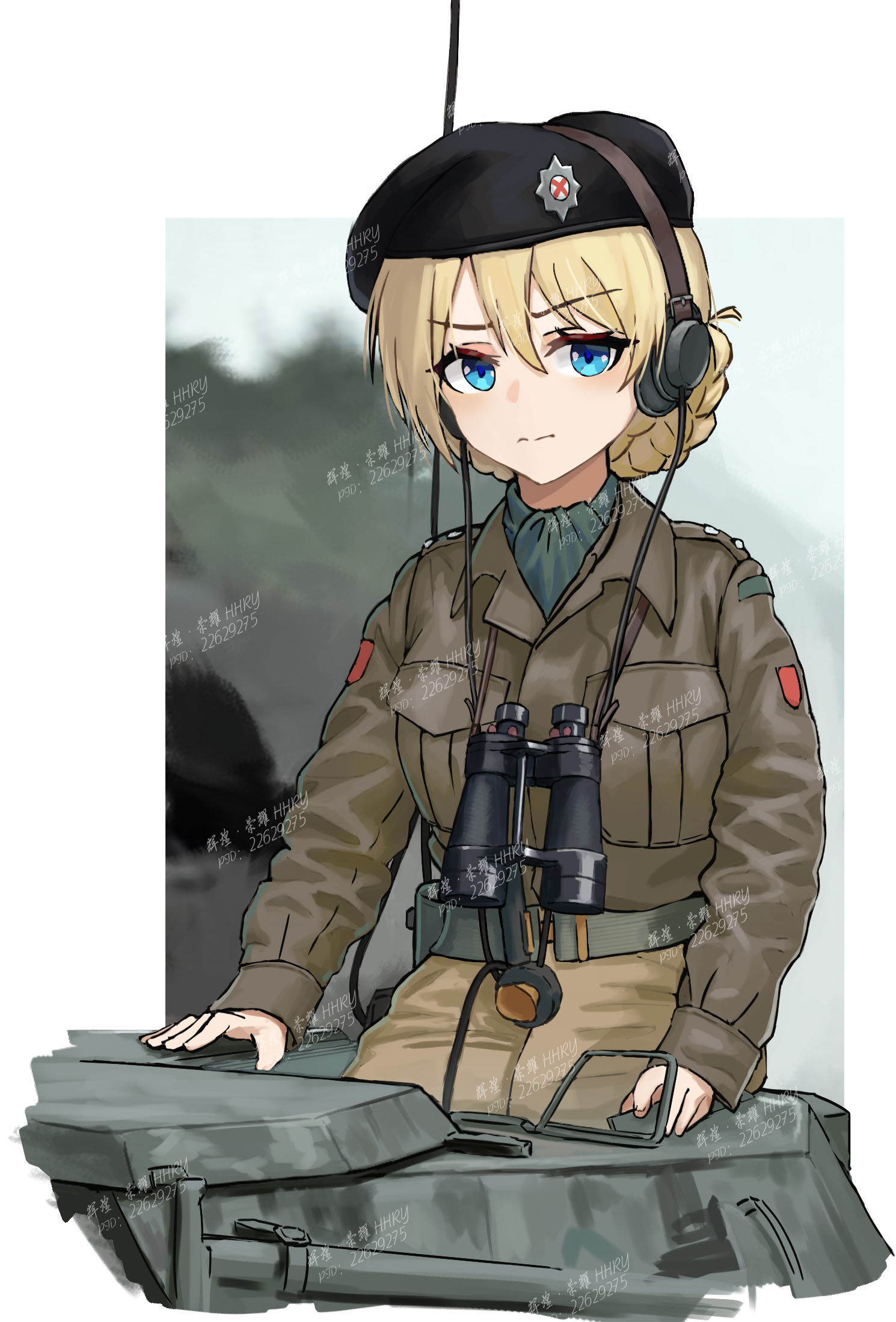 二次世界大戦ダージリン头像同人高清图