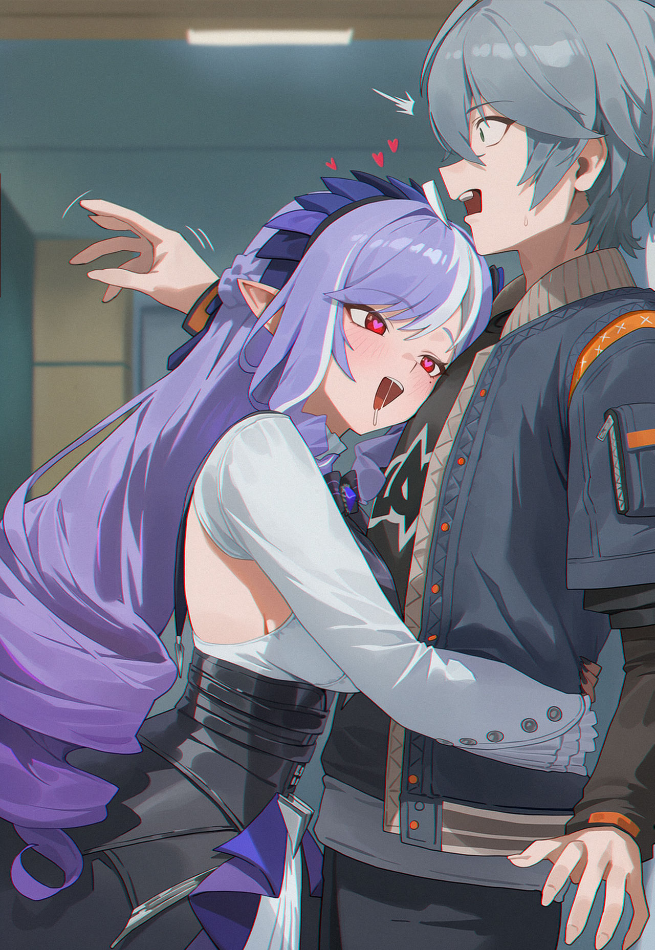 Vivian and Wise插画图片壁纸