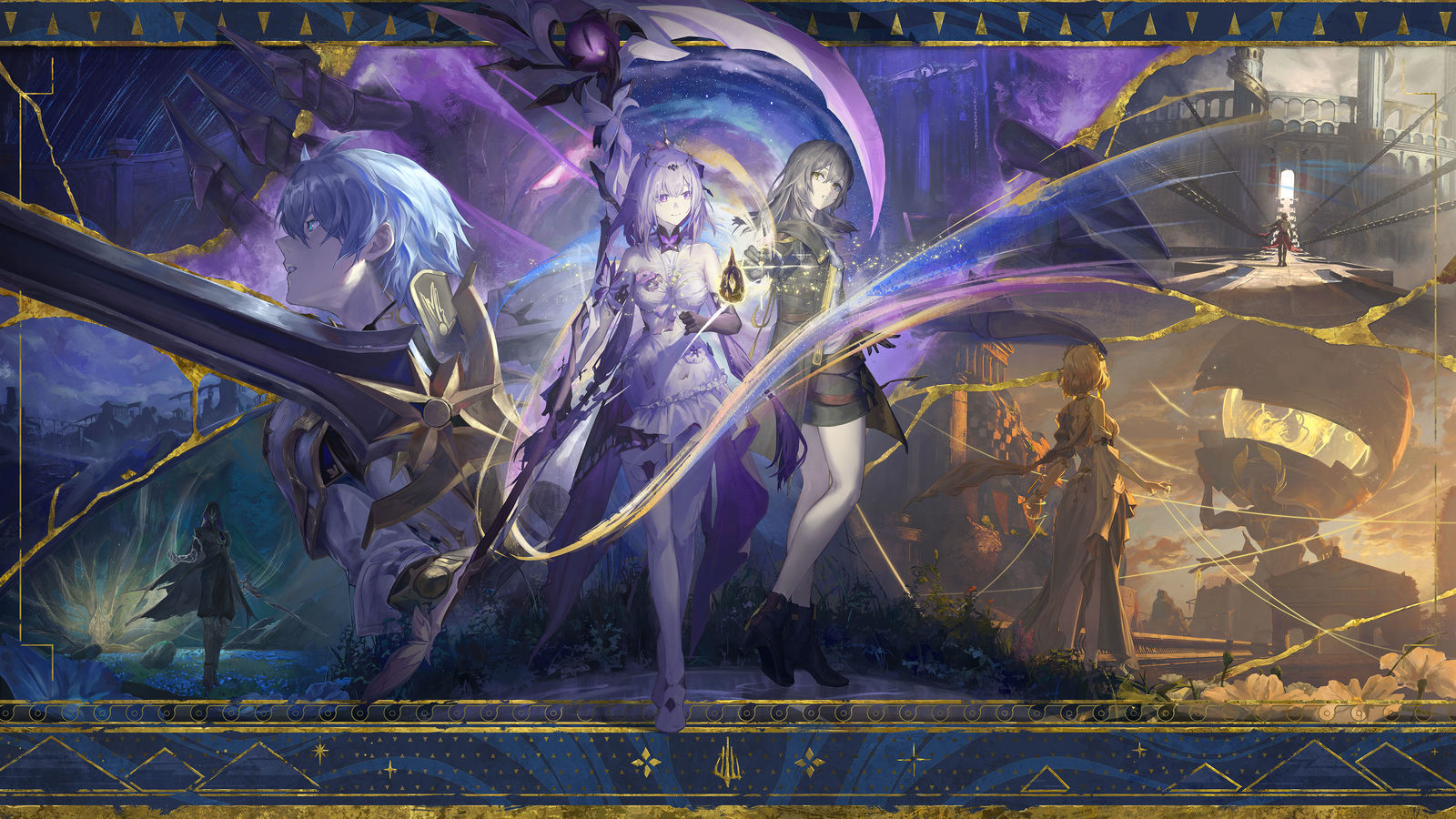 世を継ぐ黄金插画图片壁纸